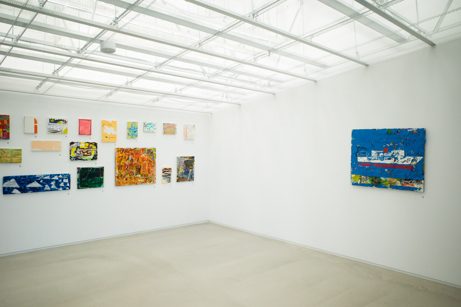 3階フロアの展示風景
