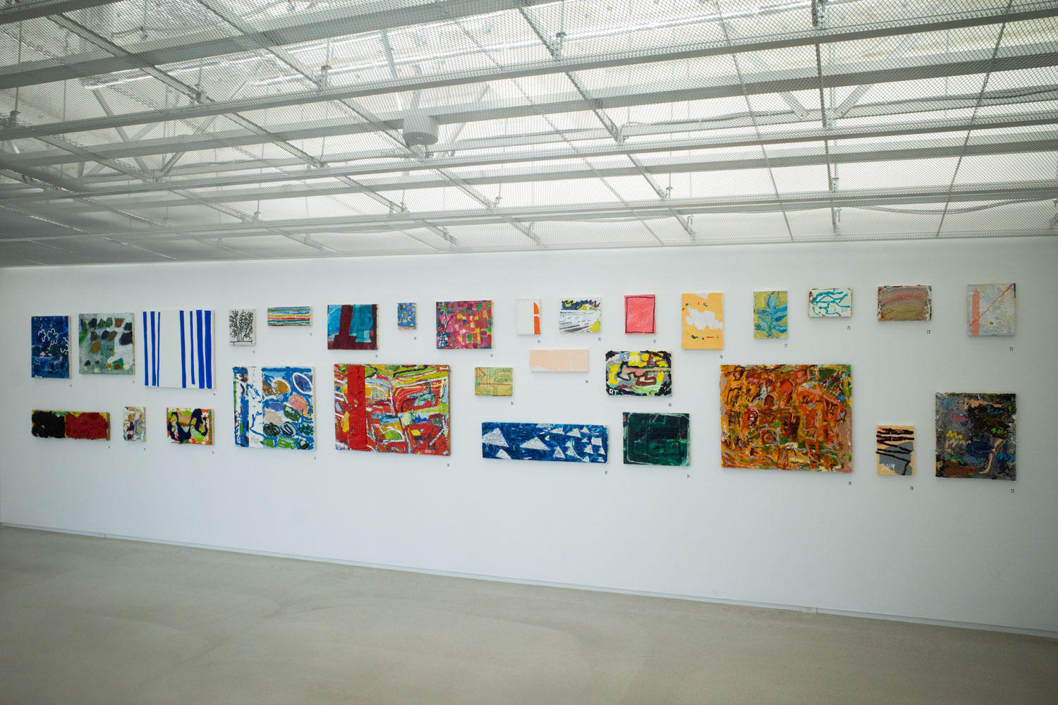 3階フロアの展示風景