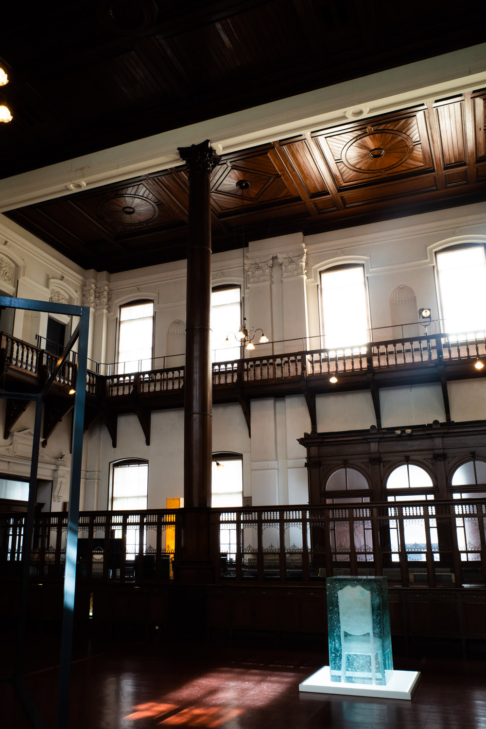 京都文化博物館 別館ホールの雰囲気に見事にマッチしていました。