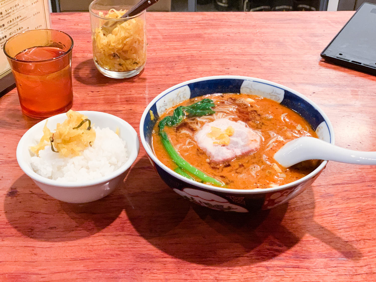 最高のメニューです