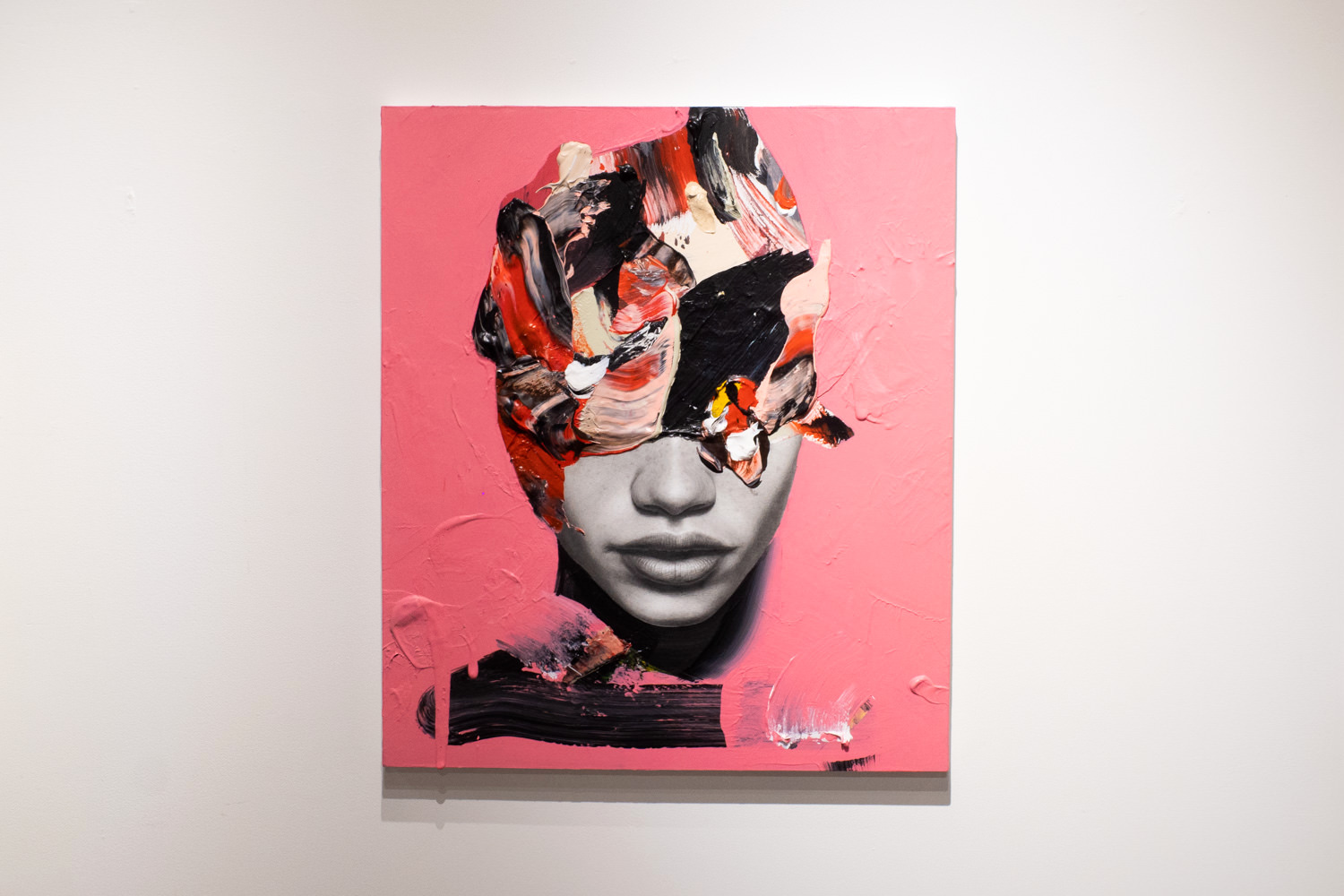 佐藤誠高《Star 6》pencil. acrylic. paper. wood panel 2020年 530×455mm