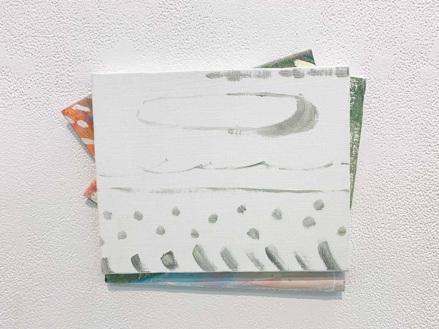 前田エマ《landscape 1》2020年 油彩、キャンバス