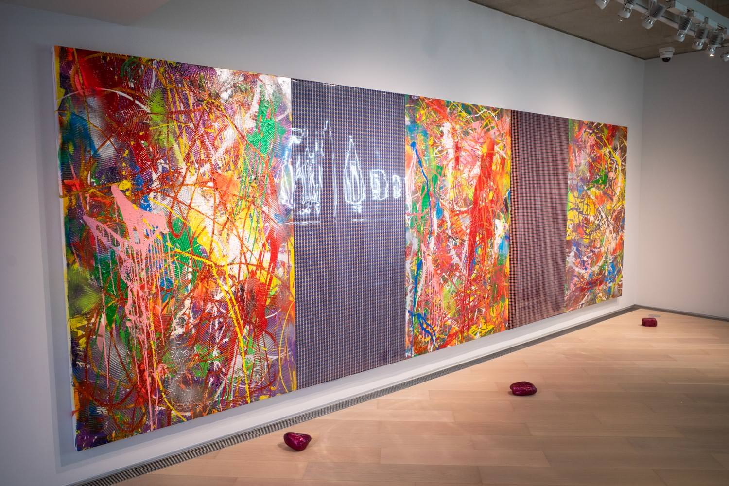 鬼頭健吾「Full Lightness」展示風景