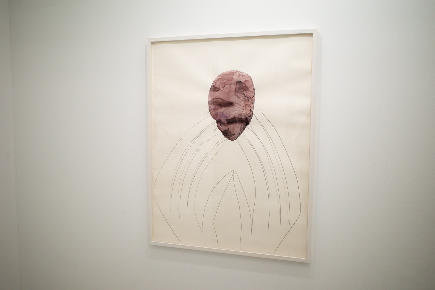 川内理香子《Rainbow》2020年 紙に水彩、鉛筆 1100 x 840mm