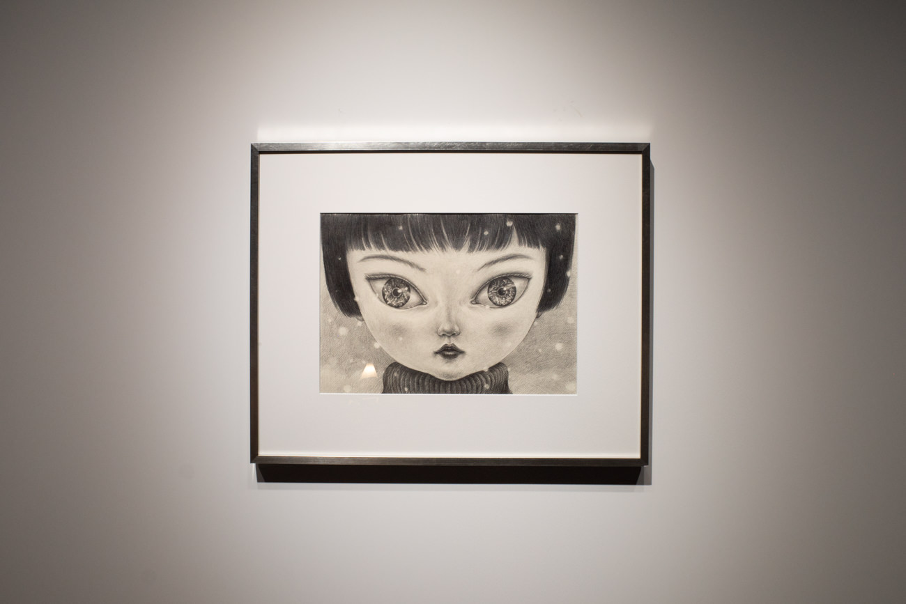 鴻池朋子《見ゆ〜初雪》2012年