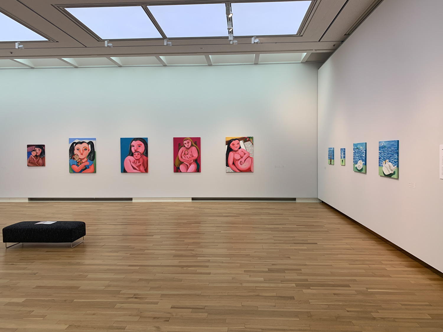 近藤亜紀さん作品 〜展示風景