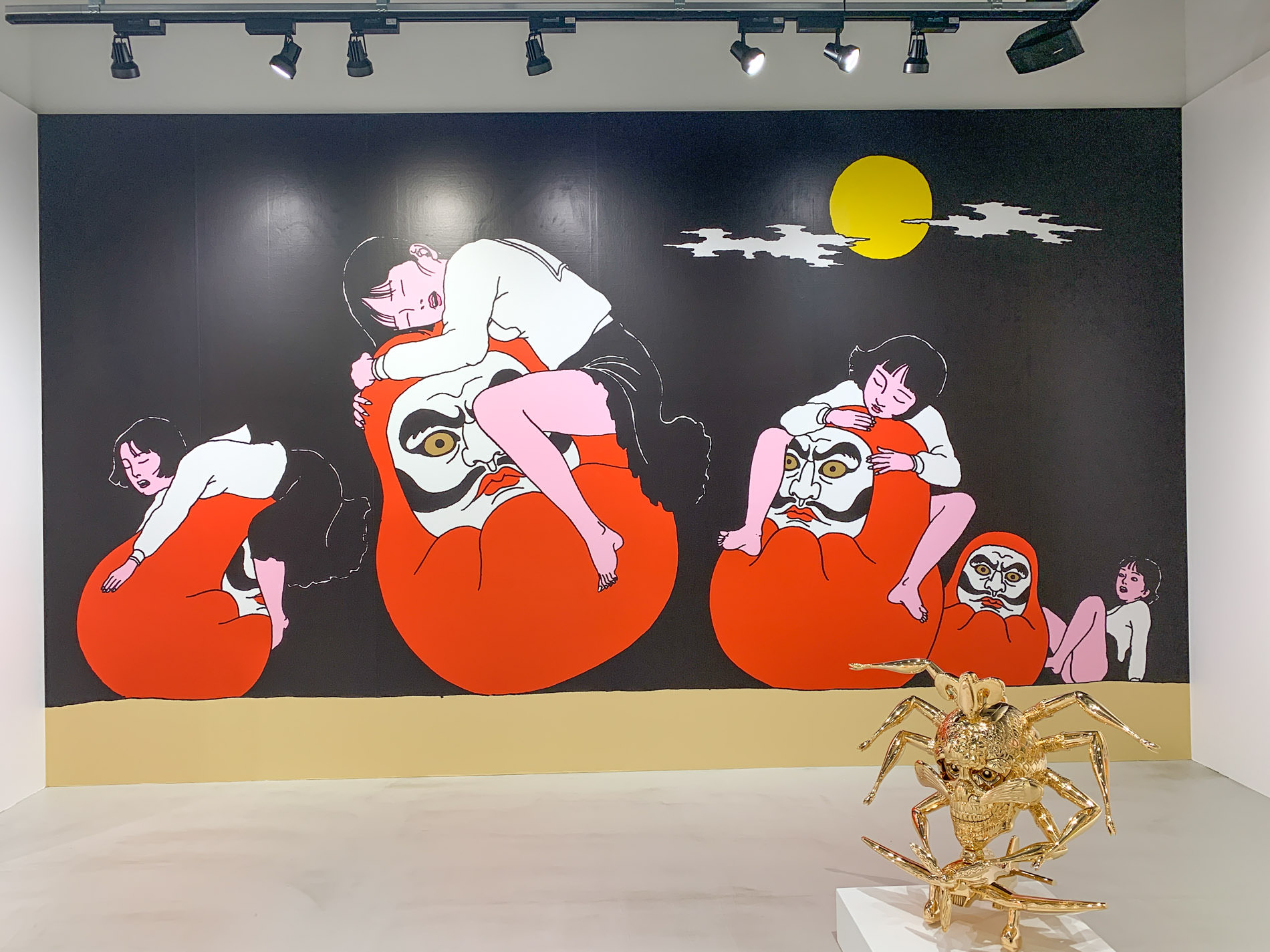 佐伯俊男《Ureshi Daruma》2018