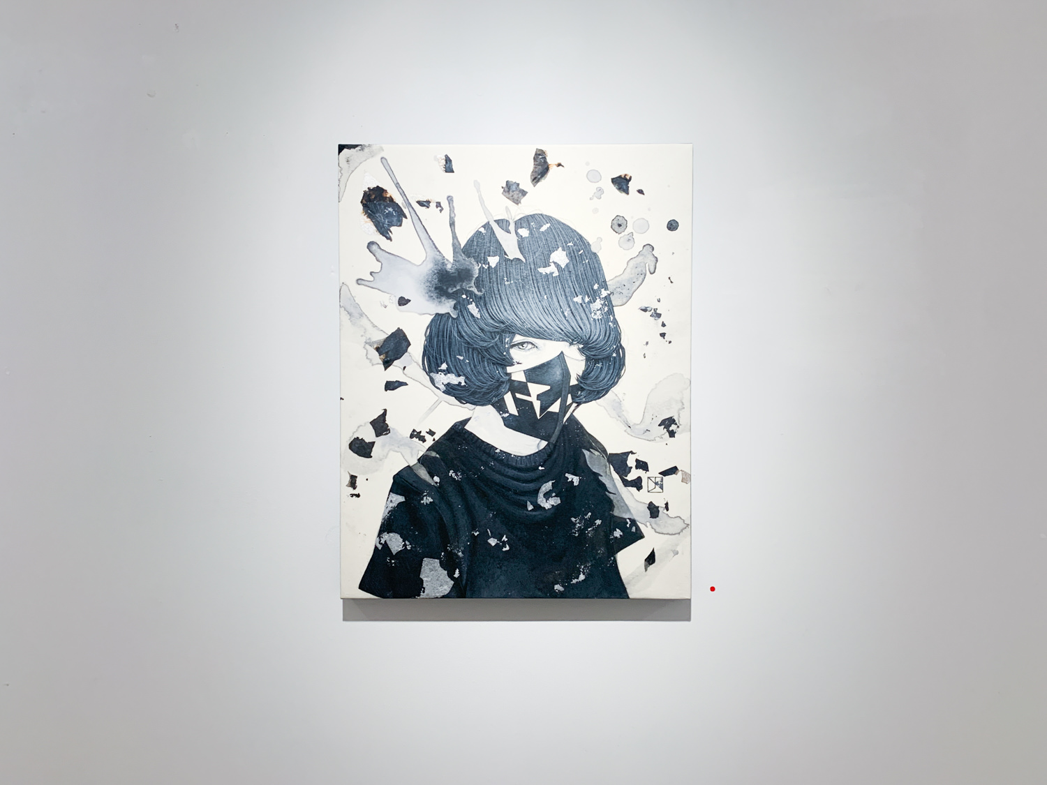 川島優《RECIPIENT-Black box-》2020年