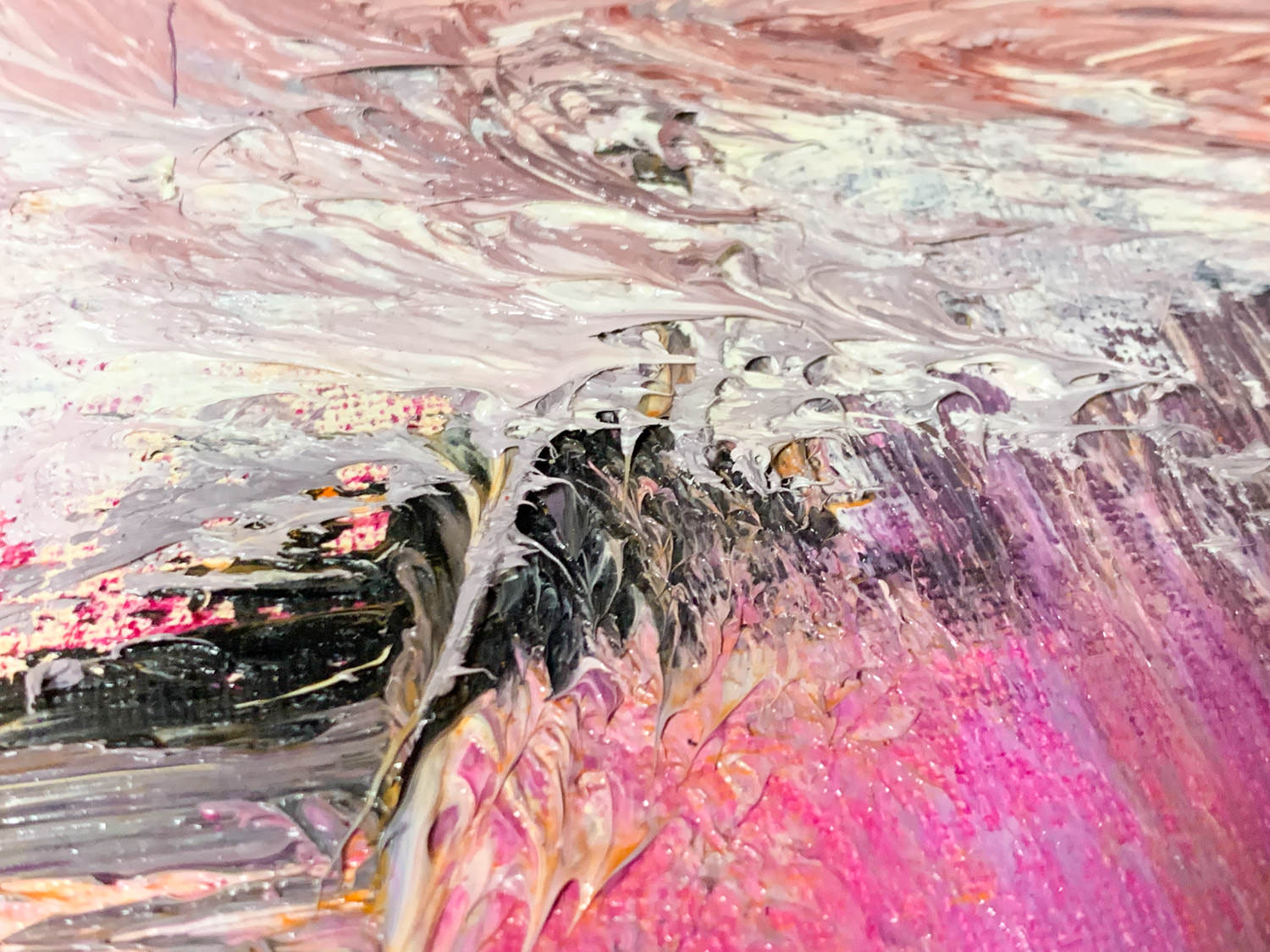 作品の絵肌 ※Detail