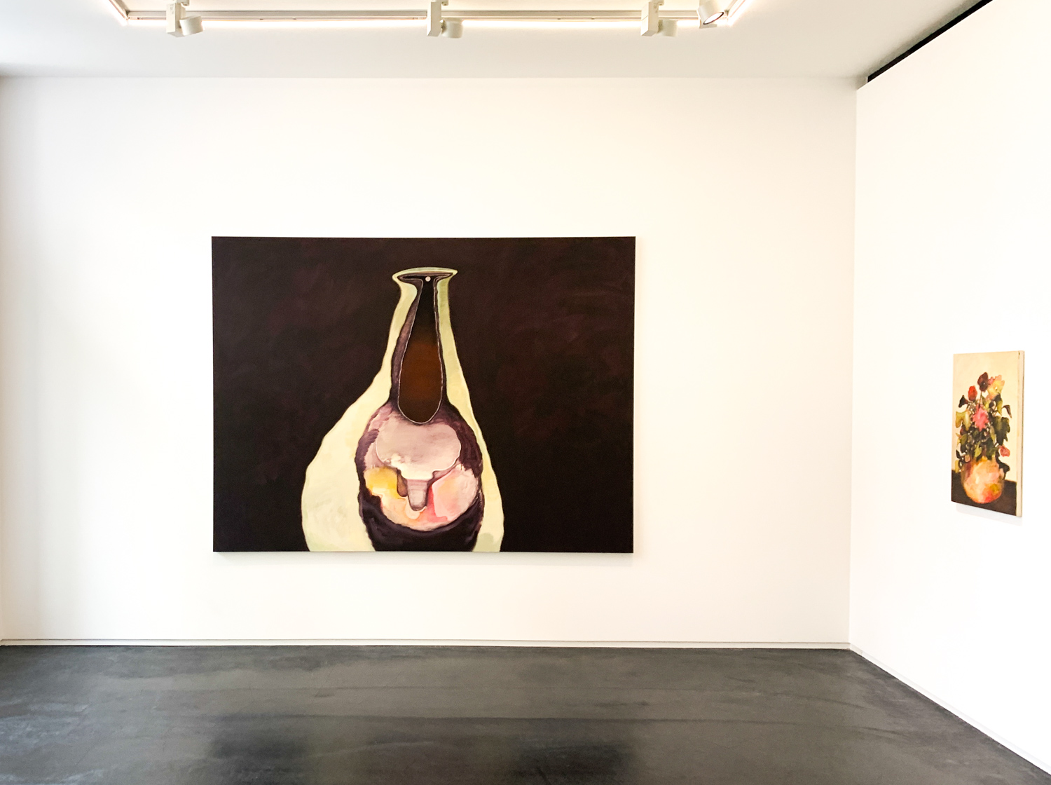 五木田智央《Booler T.》2020年 アクリル、パステル、カンヴァス 194.1x259cm