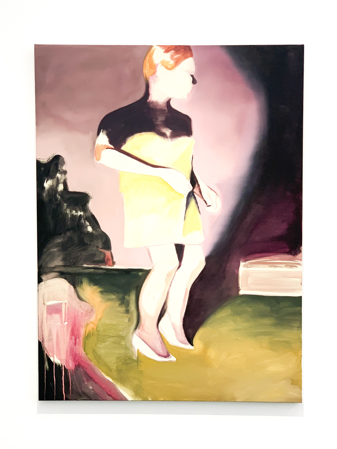 五木田智央《Neue Tanz》2020年 アクリル、カンヴァス 130.5x97cm