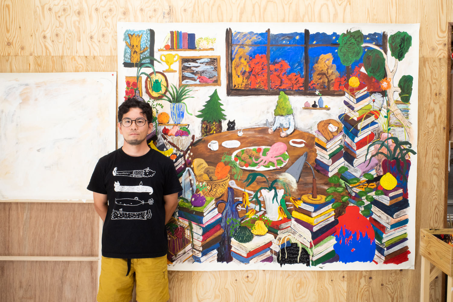 【アトリエ訪問】植物と人間の共生を描く〜世界へ飛躍する、平子雄一さんのアトリエに訪問