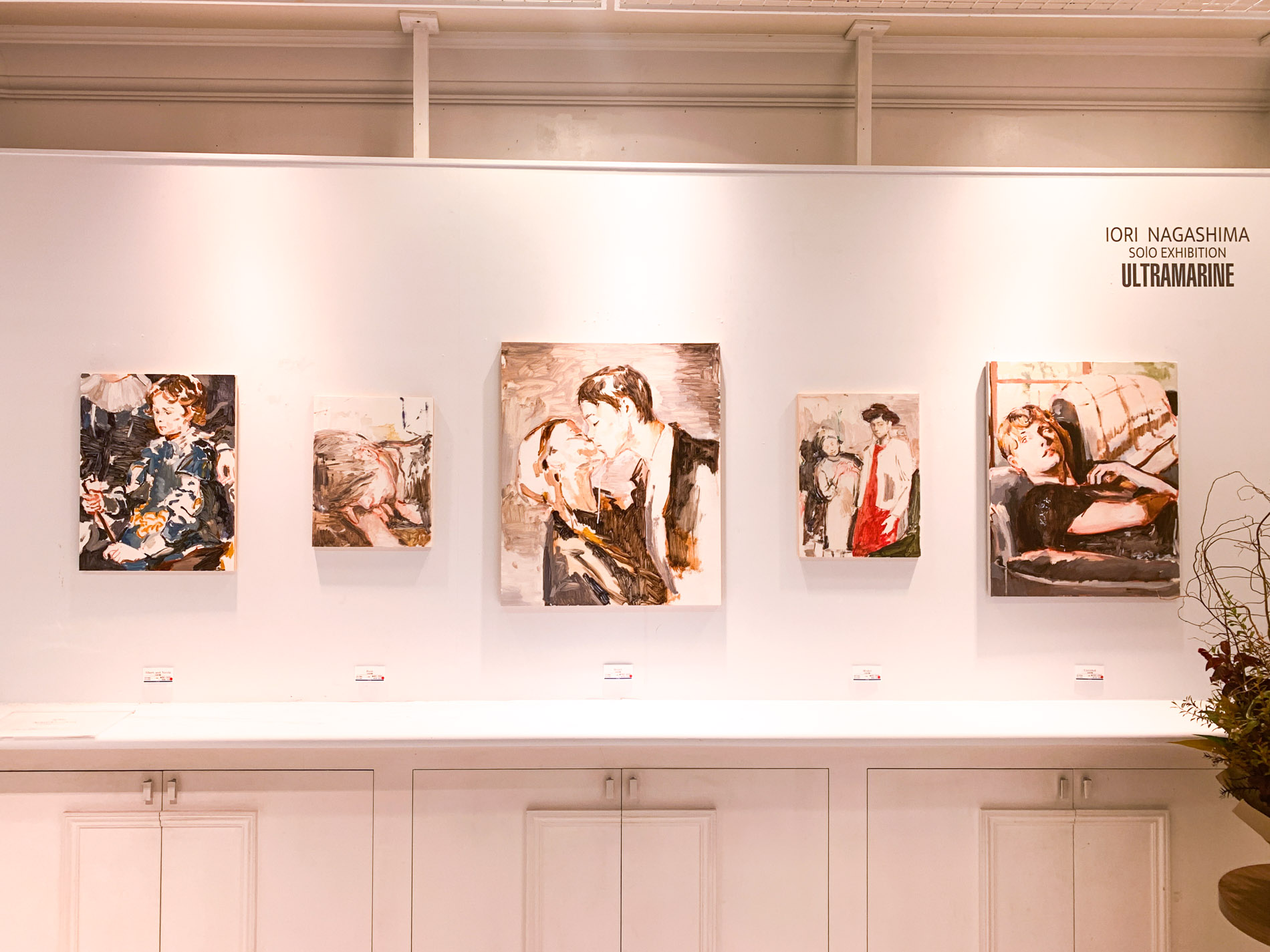 【初個展】初日完売の注目作家〜長島伊織「ULTRAMARINE」西武渋谷
