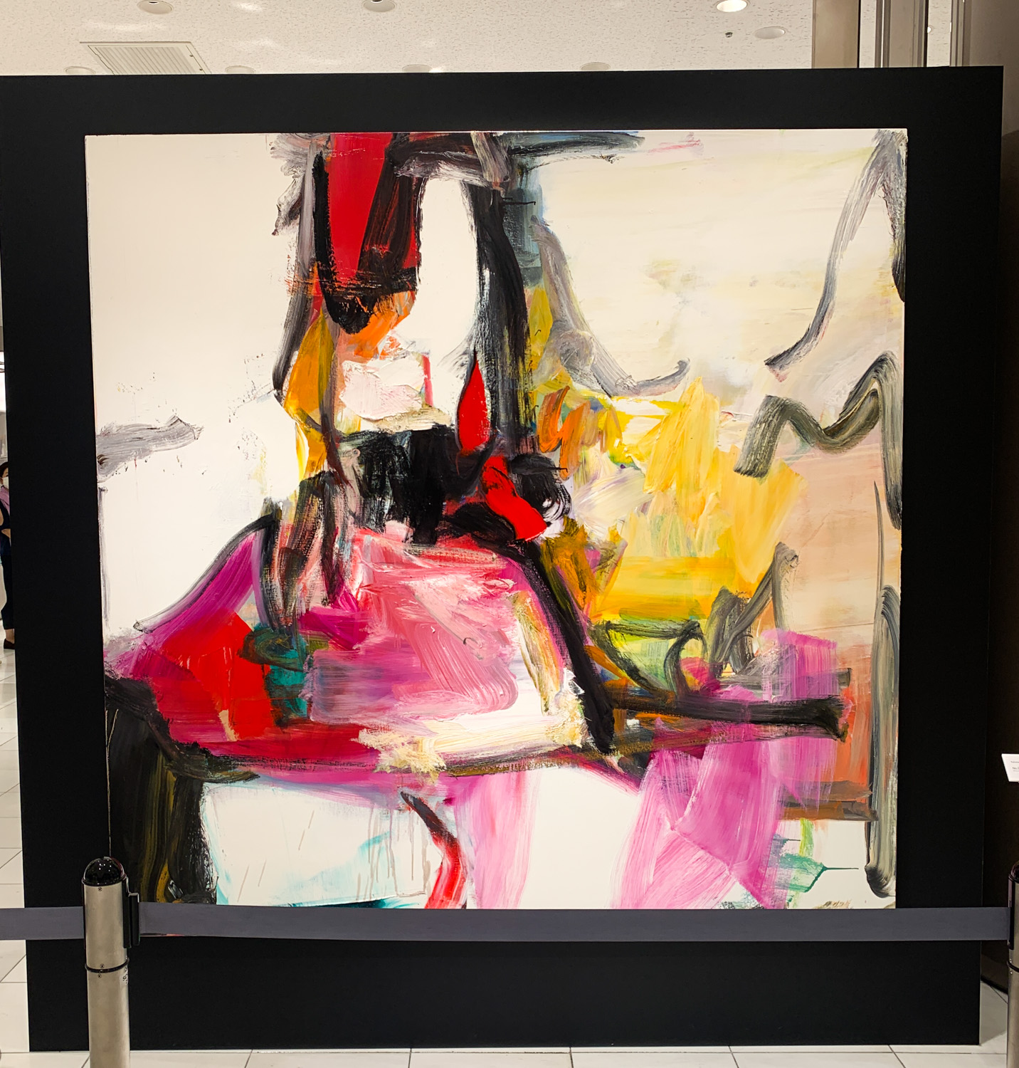 井田幸昌 Yukimasa Ida 《No.5》2020年 192cm×192cm Oil on Canvas
