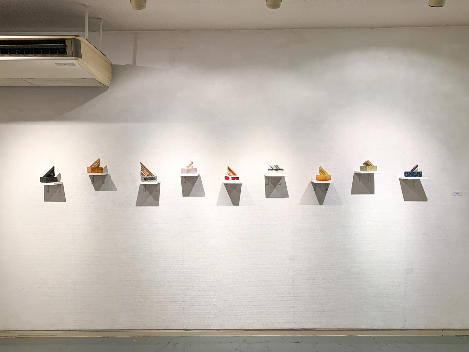 展示風景《おばけのプラクティス》シリーズ作品