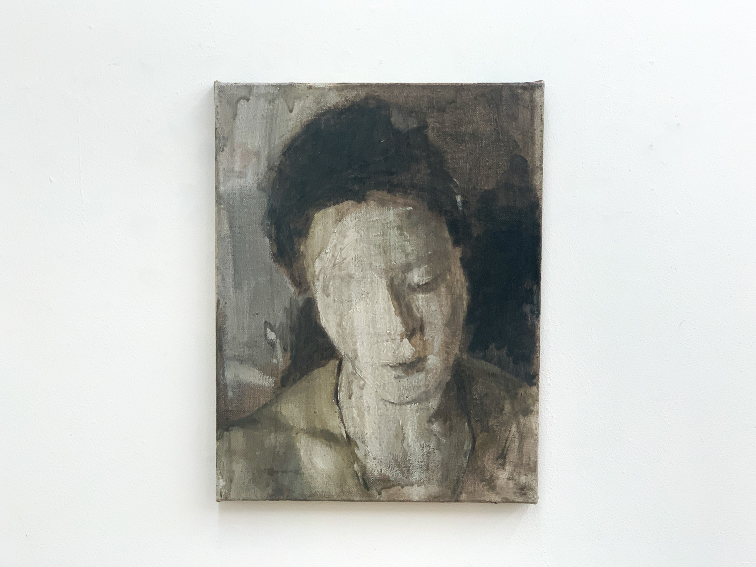 川田龍《Self-portrait 02(Jif)》2020 Oil on Canvas F6