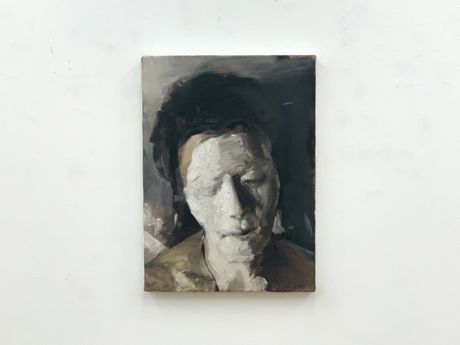 川田龍《Self-portrait 01(Jif)》2020 Oil on Canvas F4