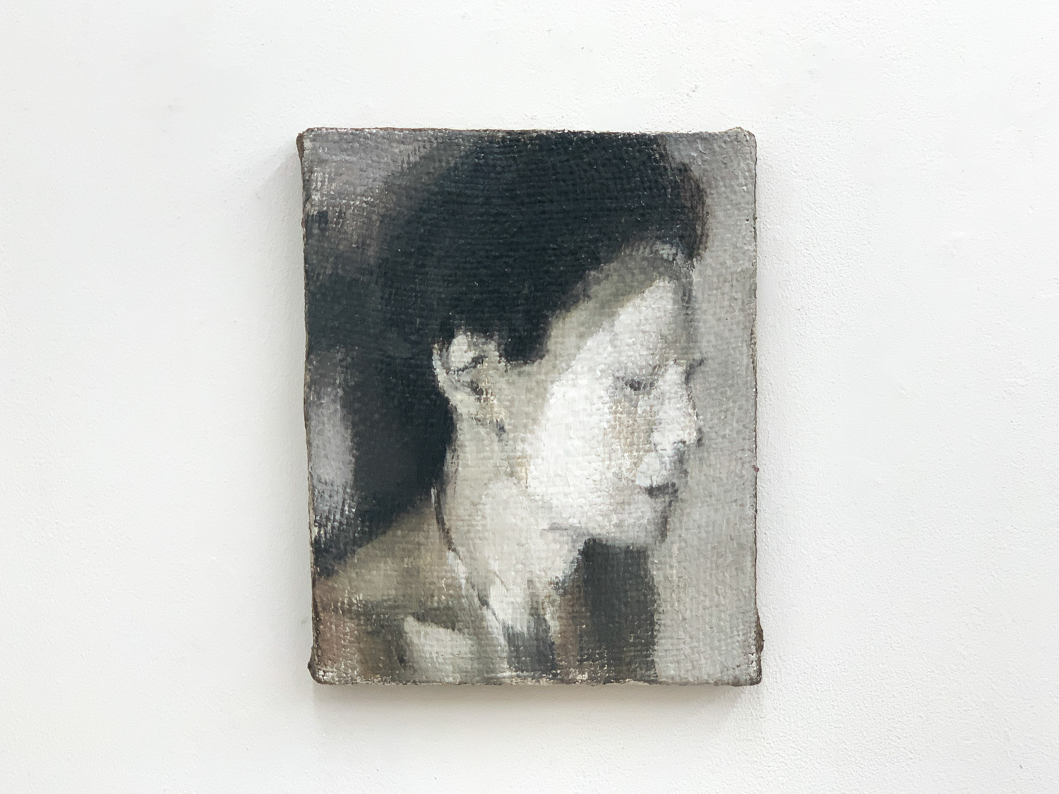 川田龍《Self-portrait 05(Jif)》2020 Oil on Canvas F3