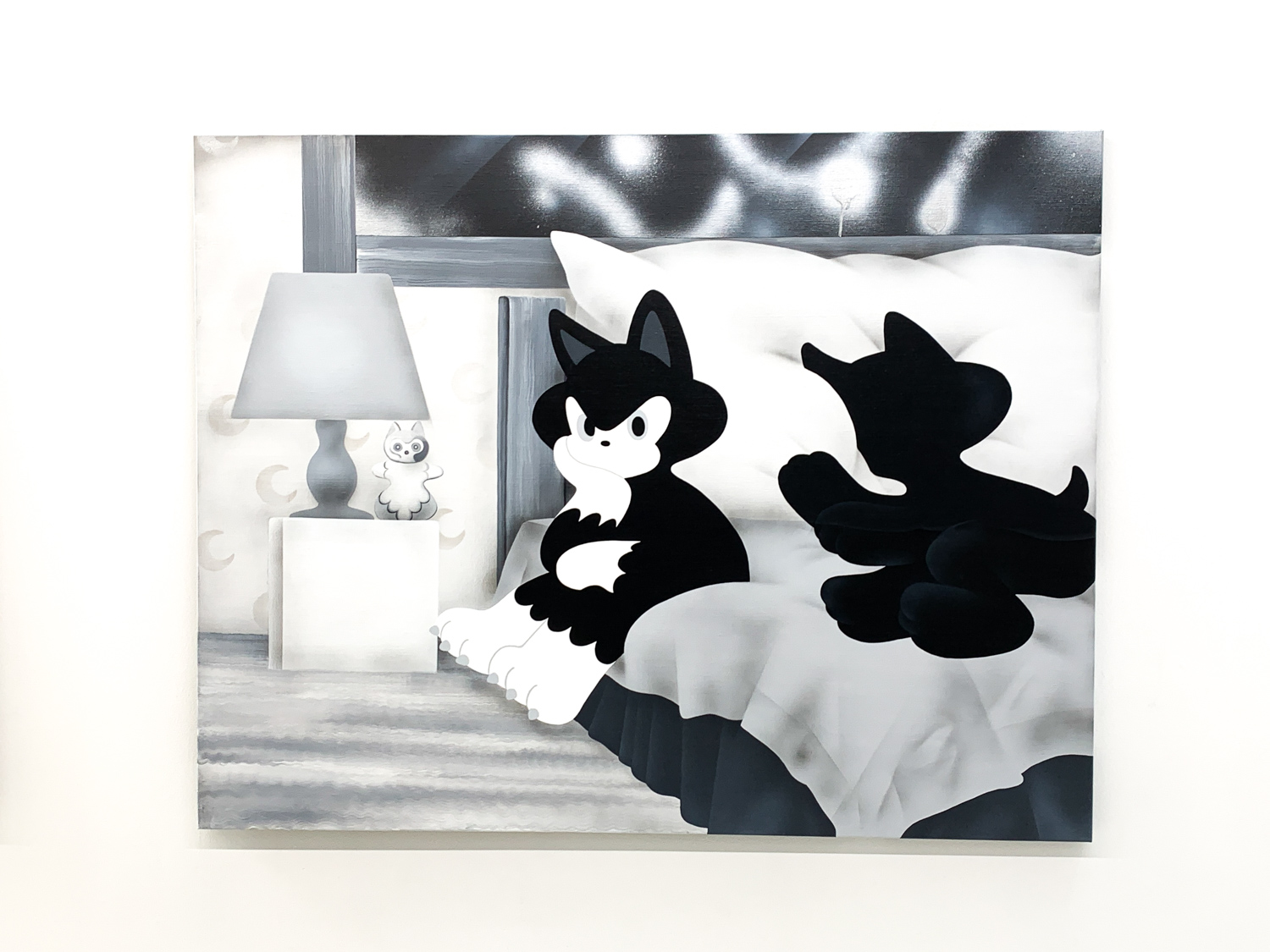 TIDE《Lazy shadow》2020 Acrylic on Canvas