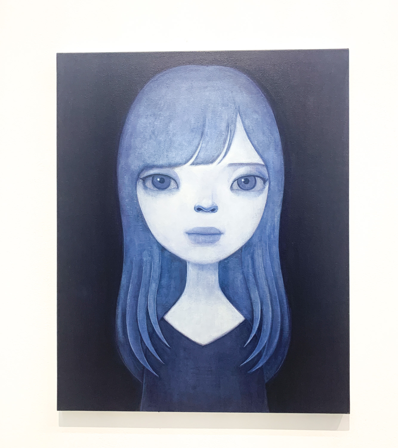 川島秀明 Hideaki Kawashima dim 2015 acrylic on canvas 65.0 x 53.0 cm