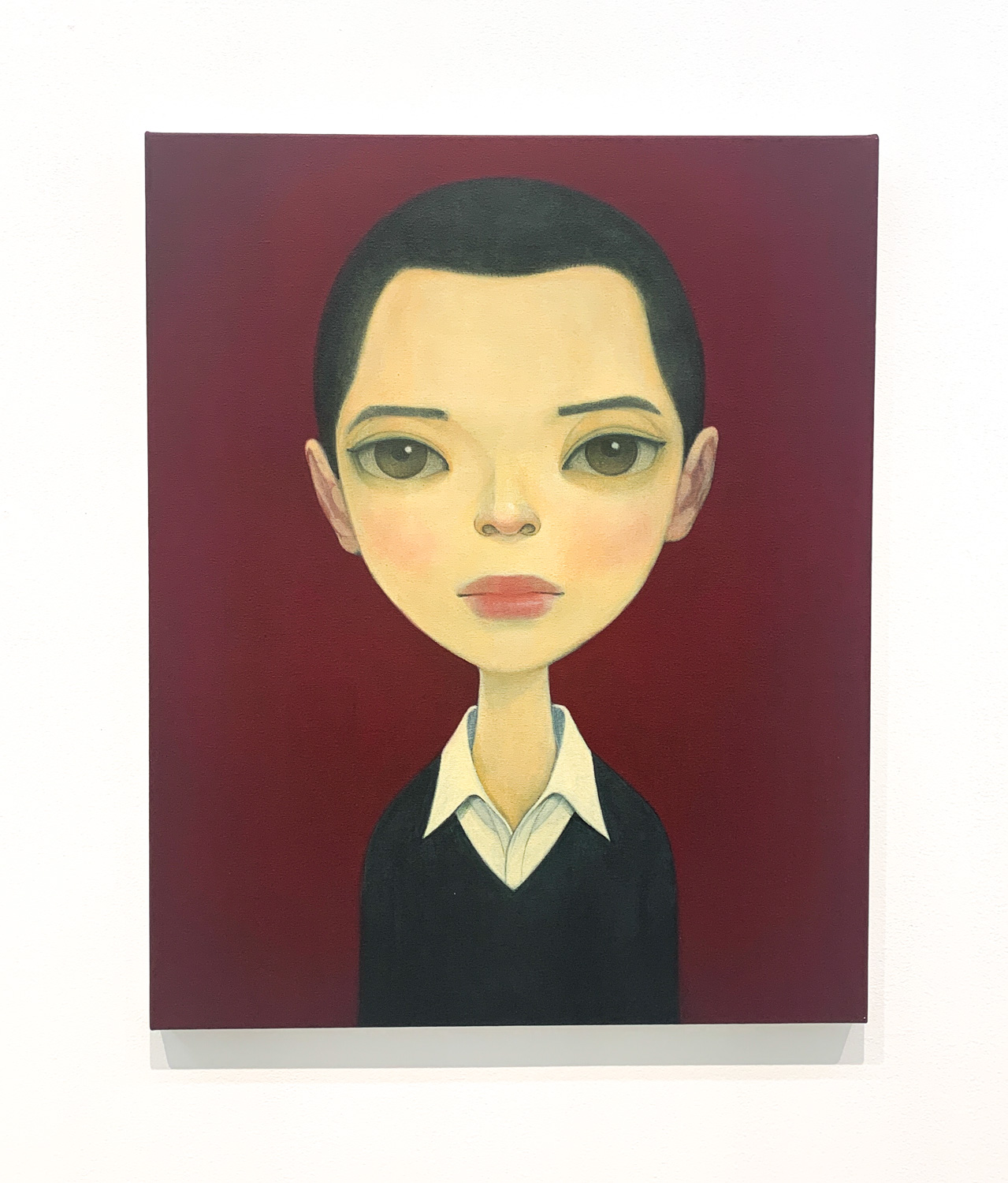 川島秀明 Hideaki Kawashima innocence 2015 acrylic on canvas 65.5 x 53.0 cm