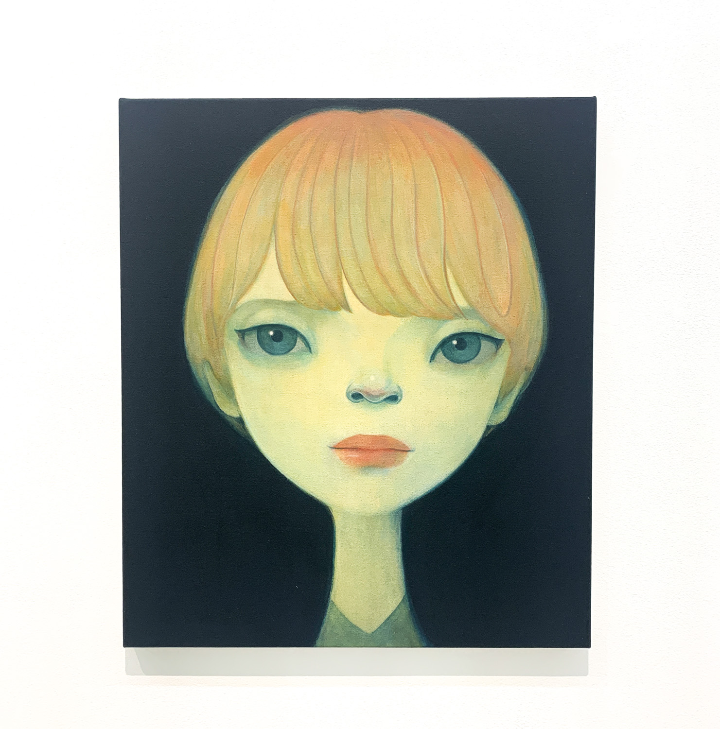 川島秀明 Hideaki Kawashima calm 2015 acrylic on canvas 53.0 x 45.0 cm