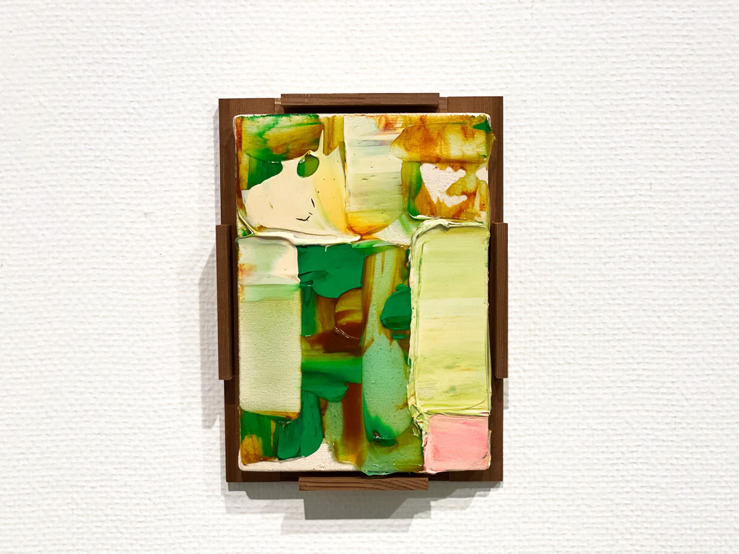 岡﨑乾二郎《Pittura Sanza Disegno/風景のなかの聖母子/Altarpiece》2020年