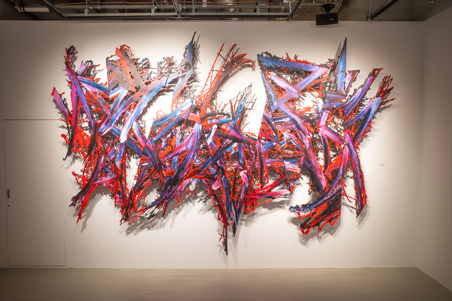 山口歴《SPLITTING HORAIZON NO.22》2020年 264×402×2.3cm