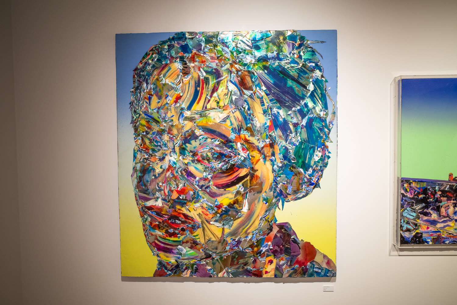 山口歴《ROOTS OF TEARS》 2011年 ミクストメディア 137x122cm