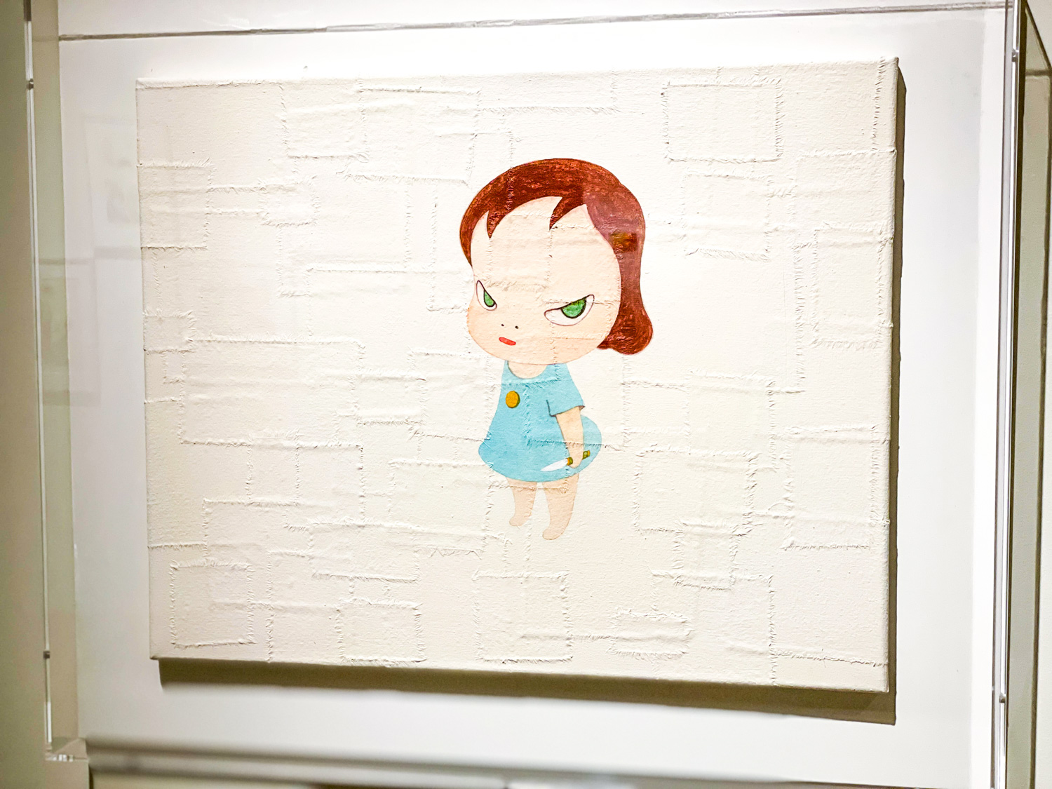 A氏が初めてコレクションした作品① 奈良美智“Slash with a Knife”, 1998