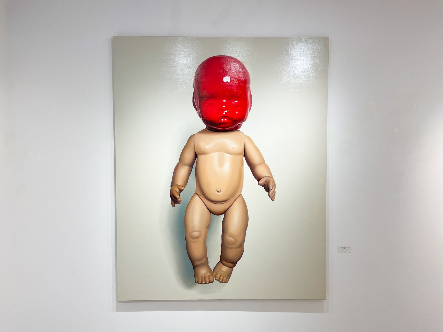 友沢こたお《slime XXXVⅡ》2020年 Oil on canvas
