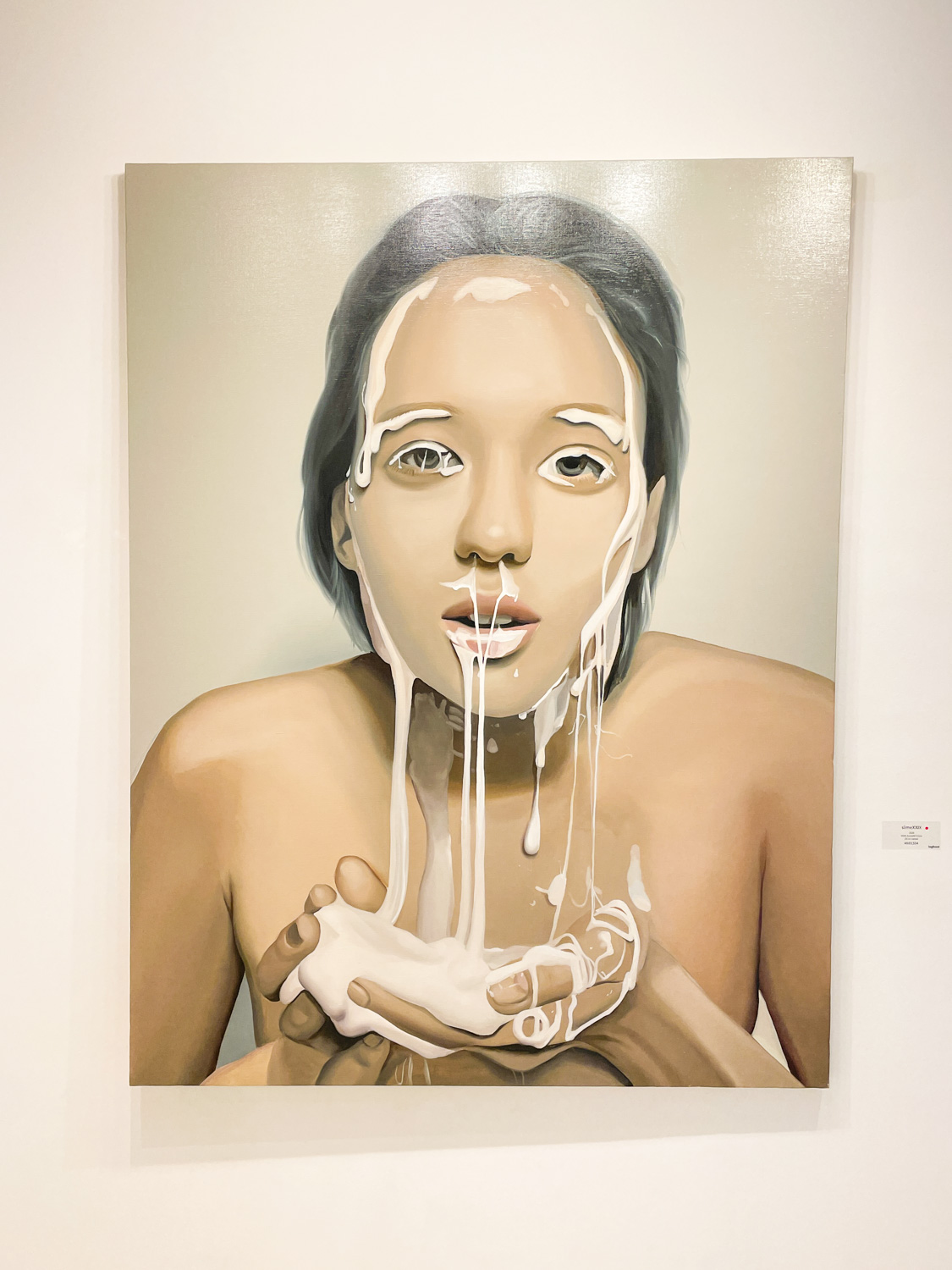 友沢こたお《slime XXIX》2020年 Oil on canvas