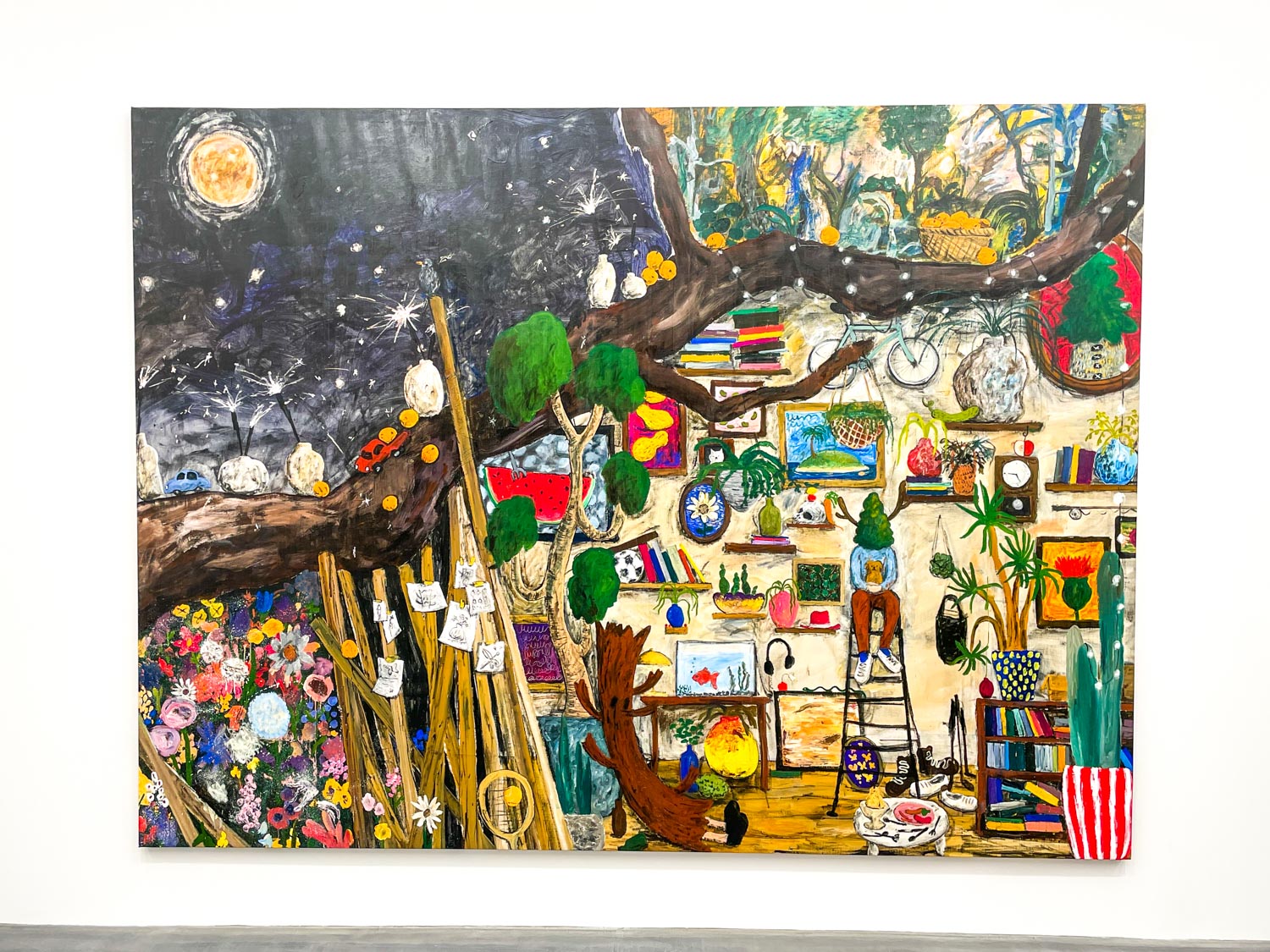 平子雄一《Gift03》2020年 248.7 x 333.0cm