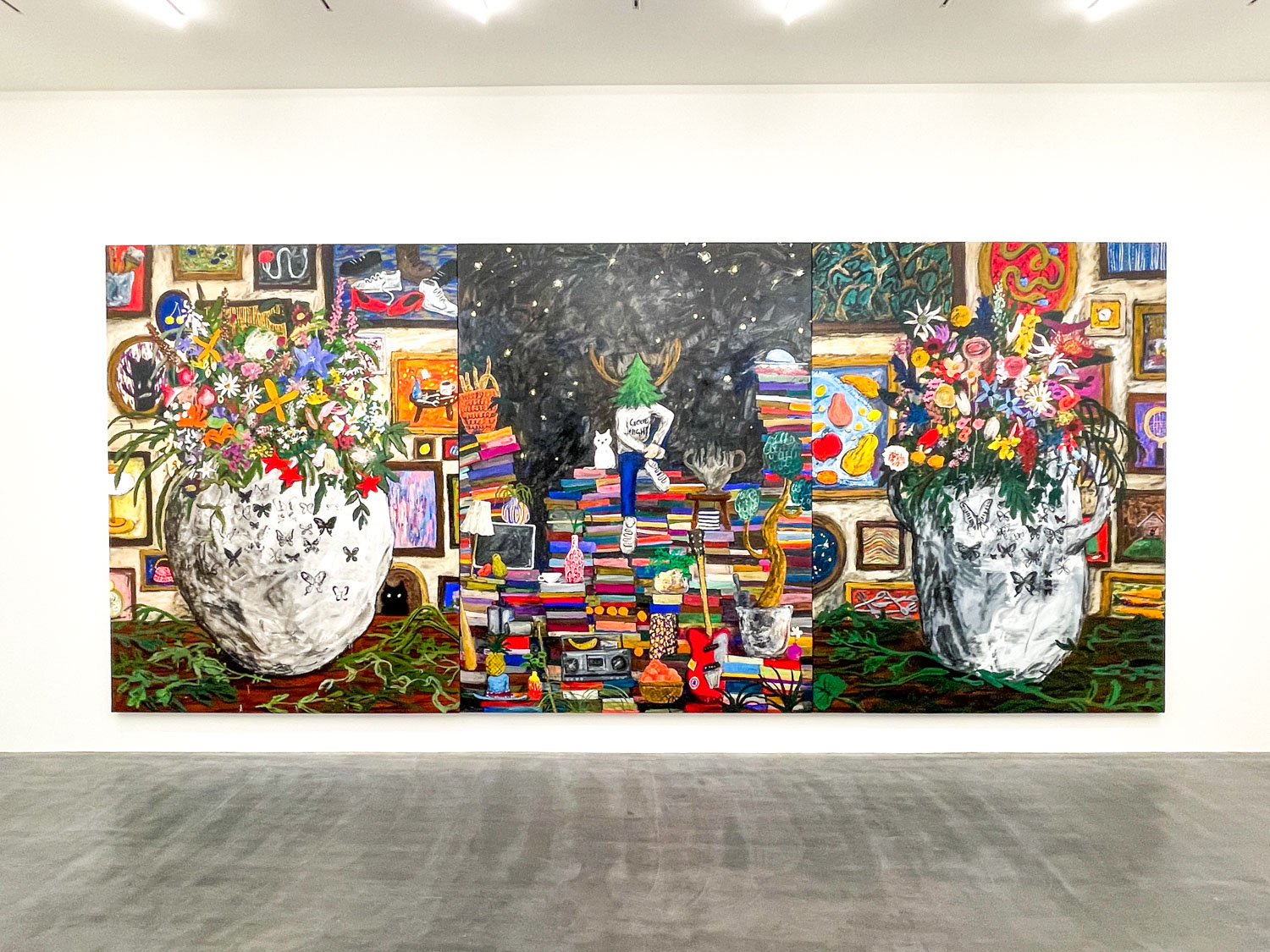 平子雄一《Gift02》2020年 259cm×582cm