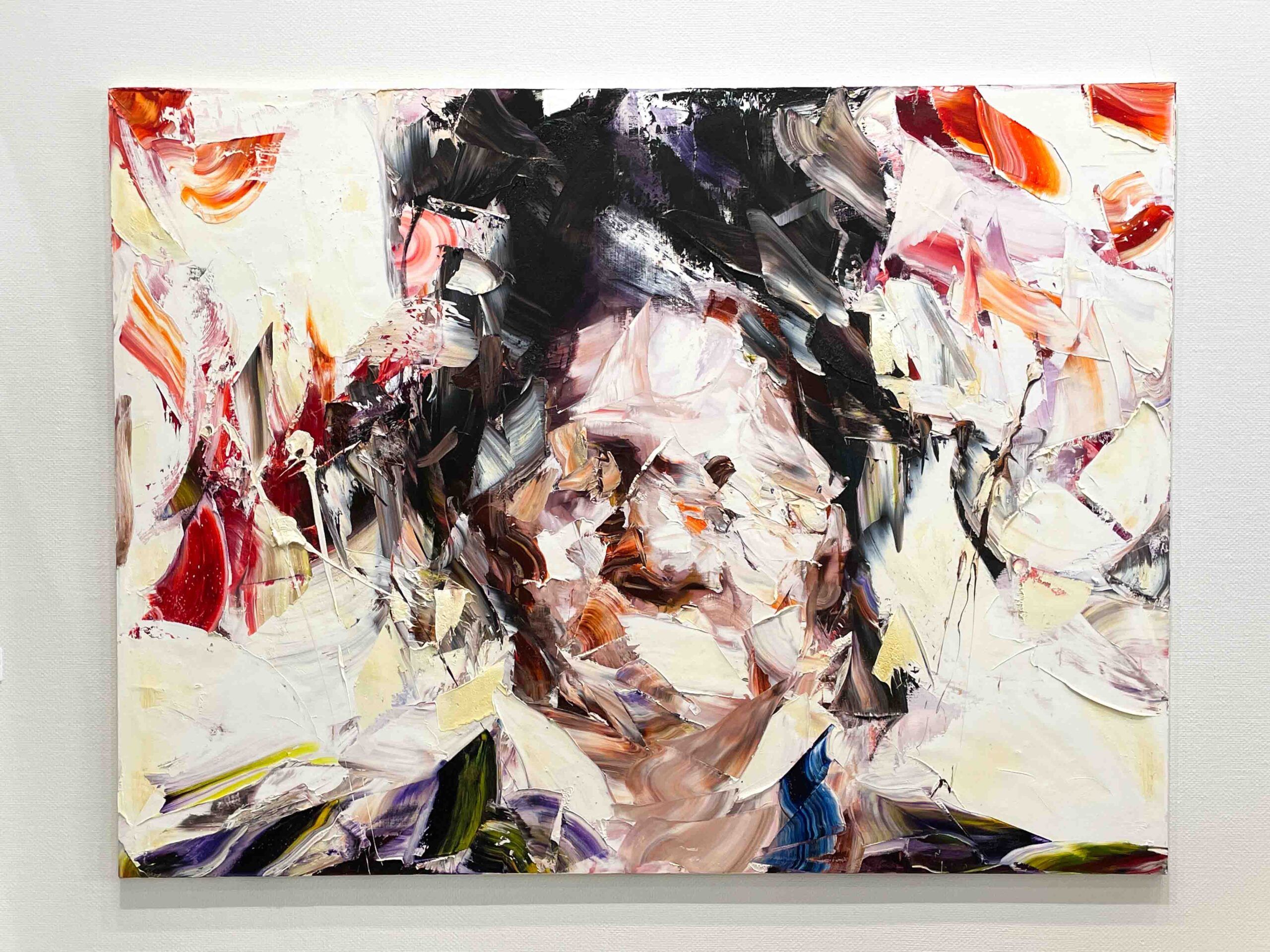 井田幸昌《Jean-Michel Basquiat no.4》2019 1940mm×2590mm