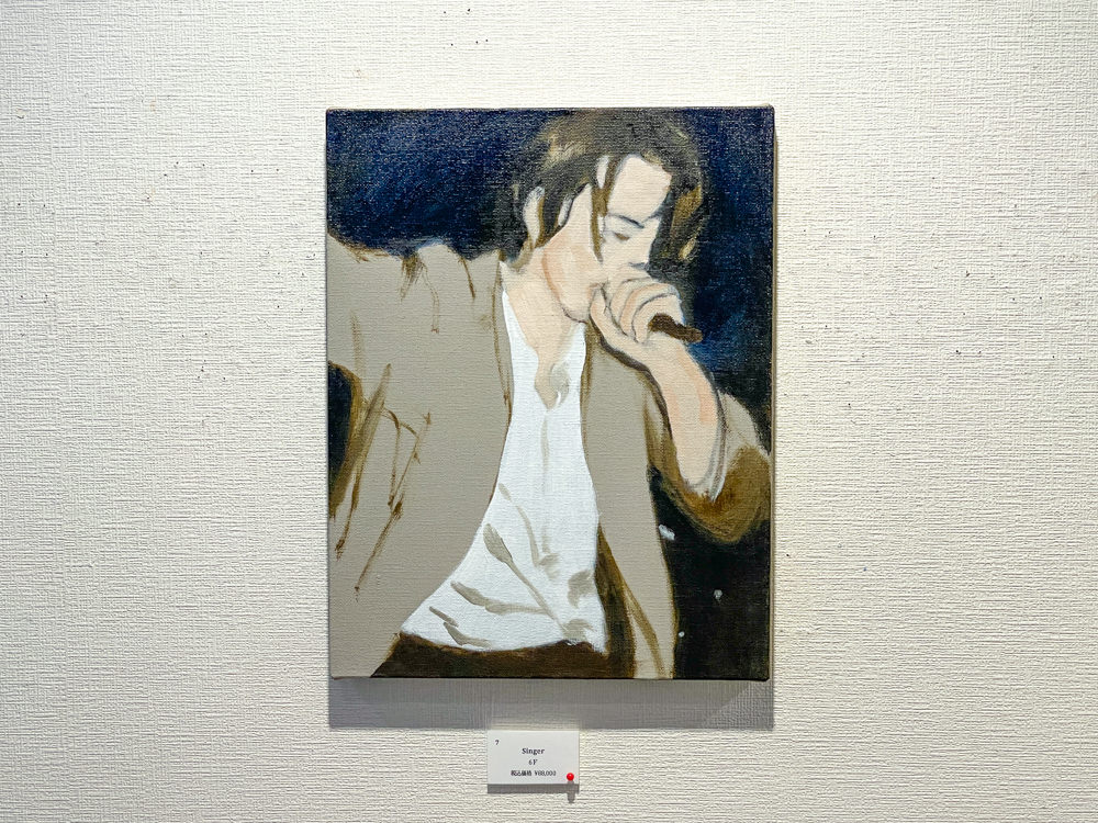 長島伊織《Singer》 F6