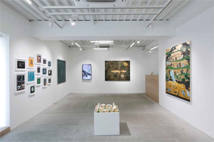 【個展】カガアツシ Atsushi Kaga「It always comes; a solace in the cat.」MAHO KUBOTA GALLERY