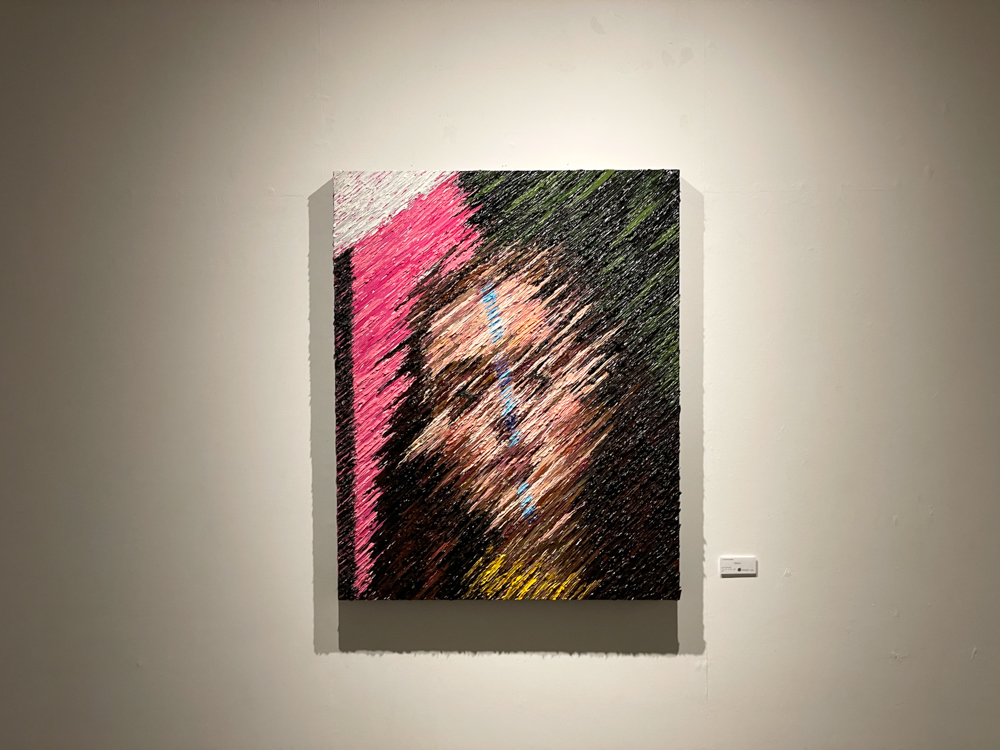 渡邊涼太《Venus》910×727mm (F30) キャンバス、アクリル、油彩 2021年