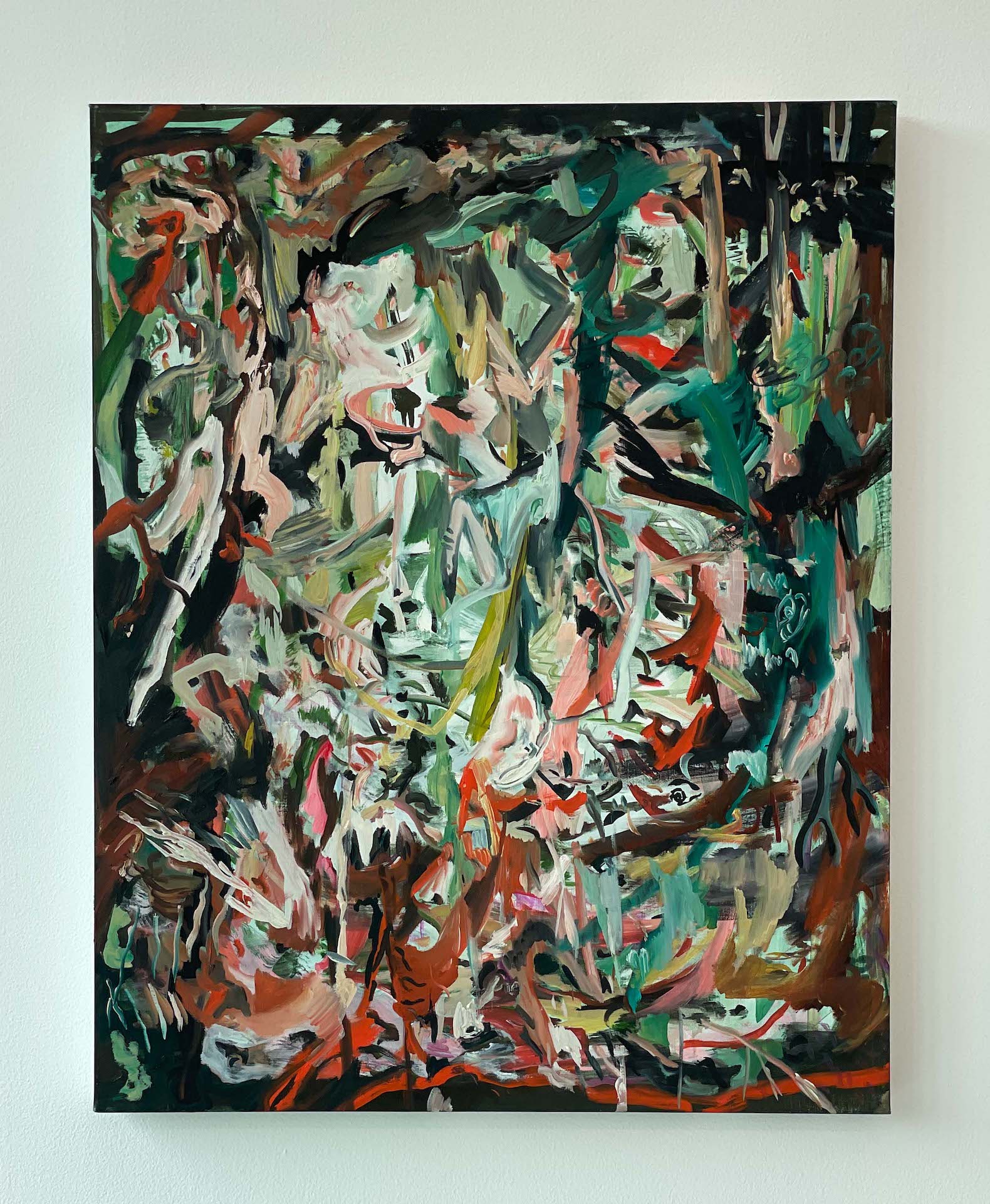 Cecily Brown《Feet on the Ground, Head in the Sky》2017-2021 Oil on linen