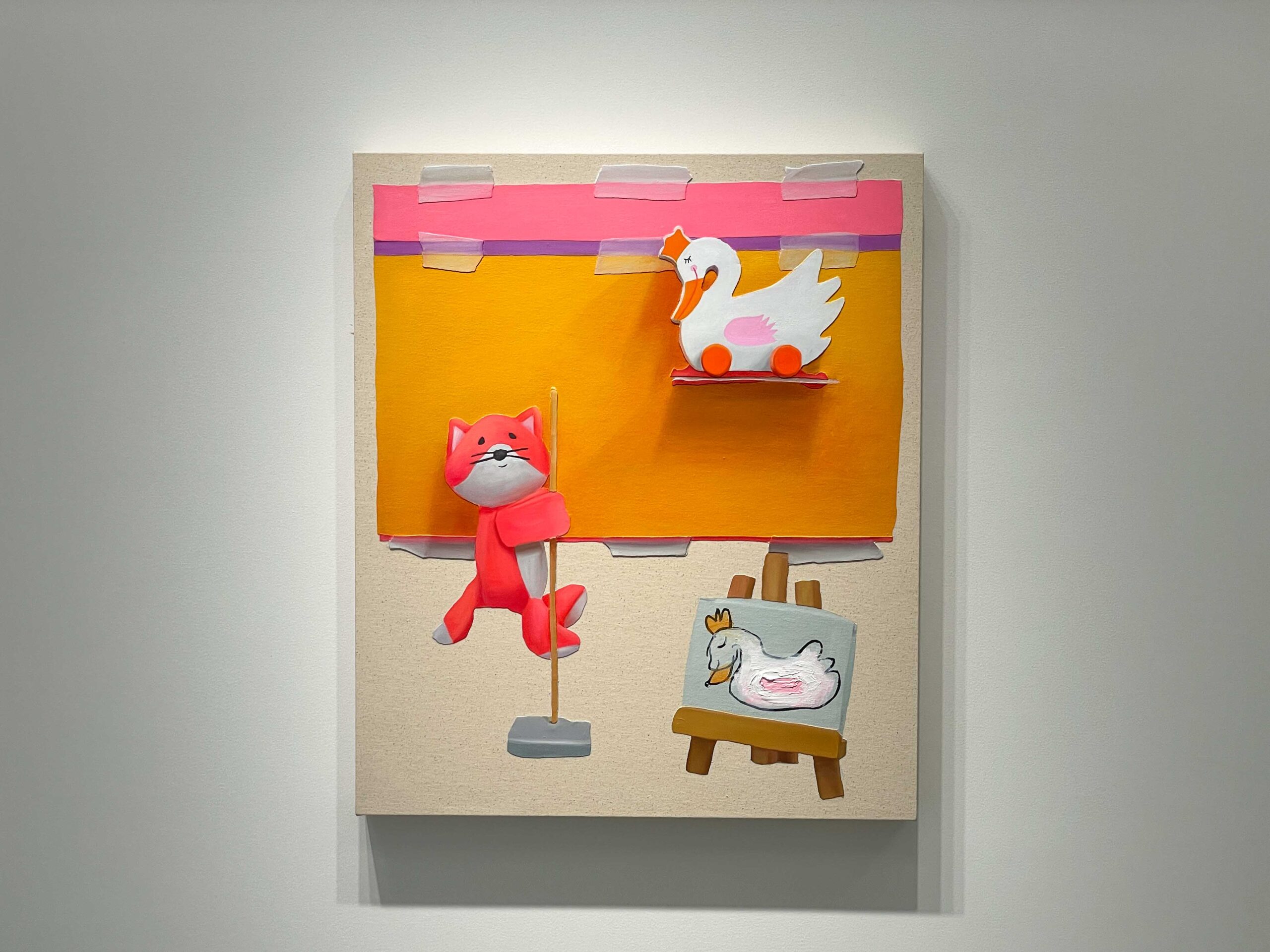 高橋知裕《Painting》2021 Oil on Canvas