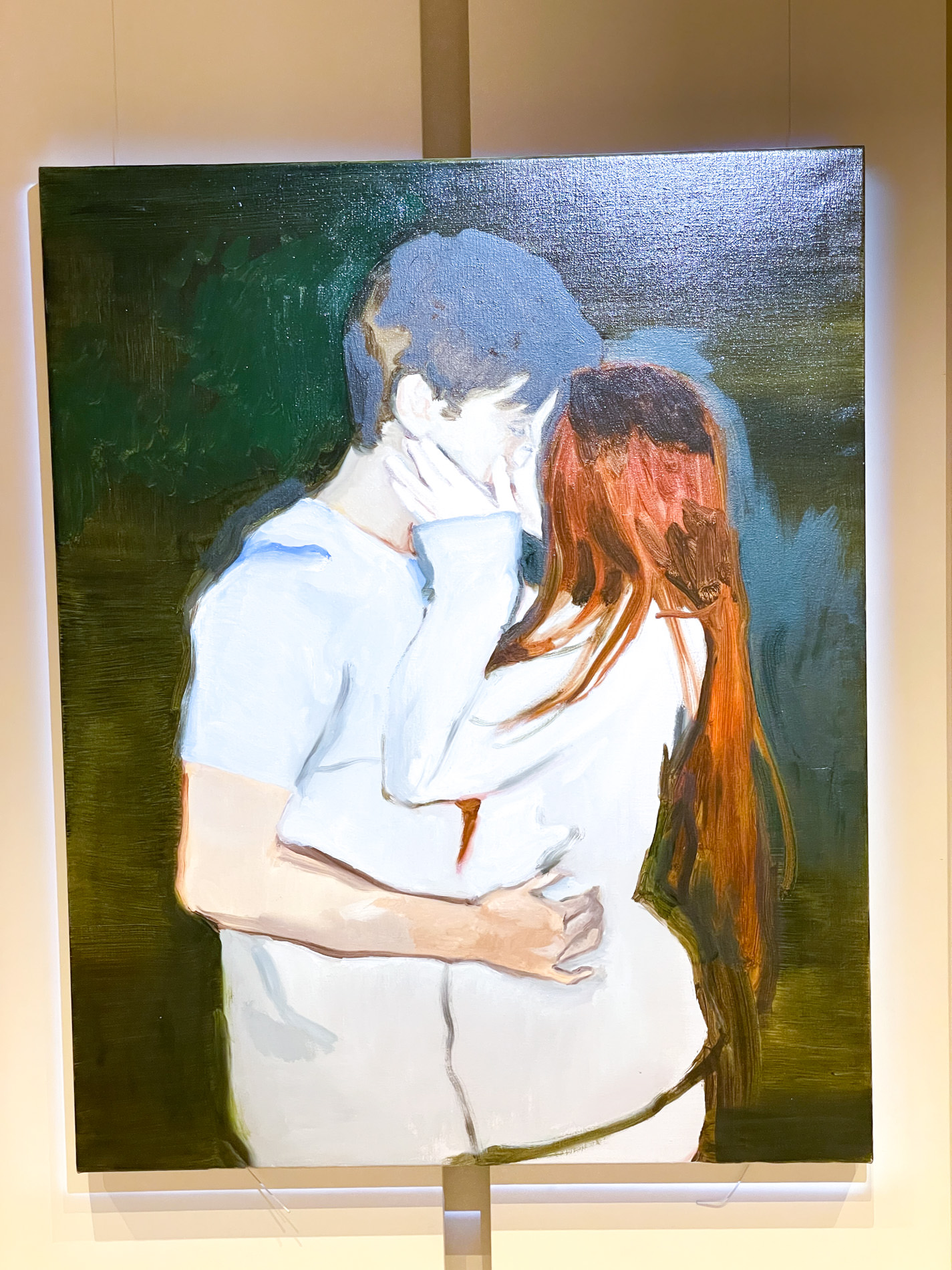 長島伊織《キス》2021年