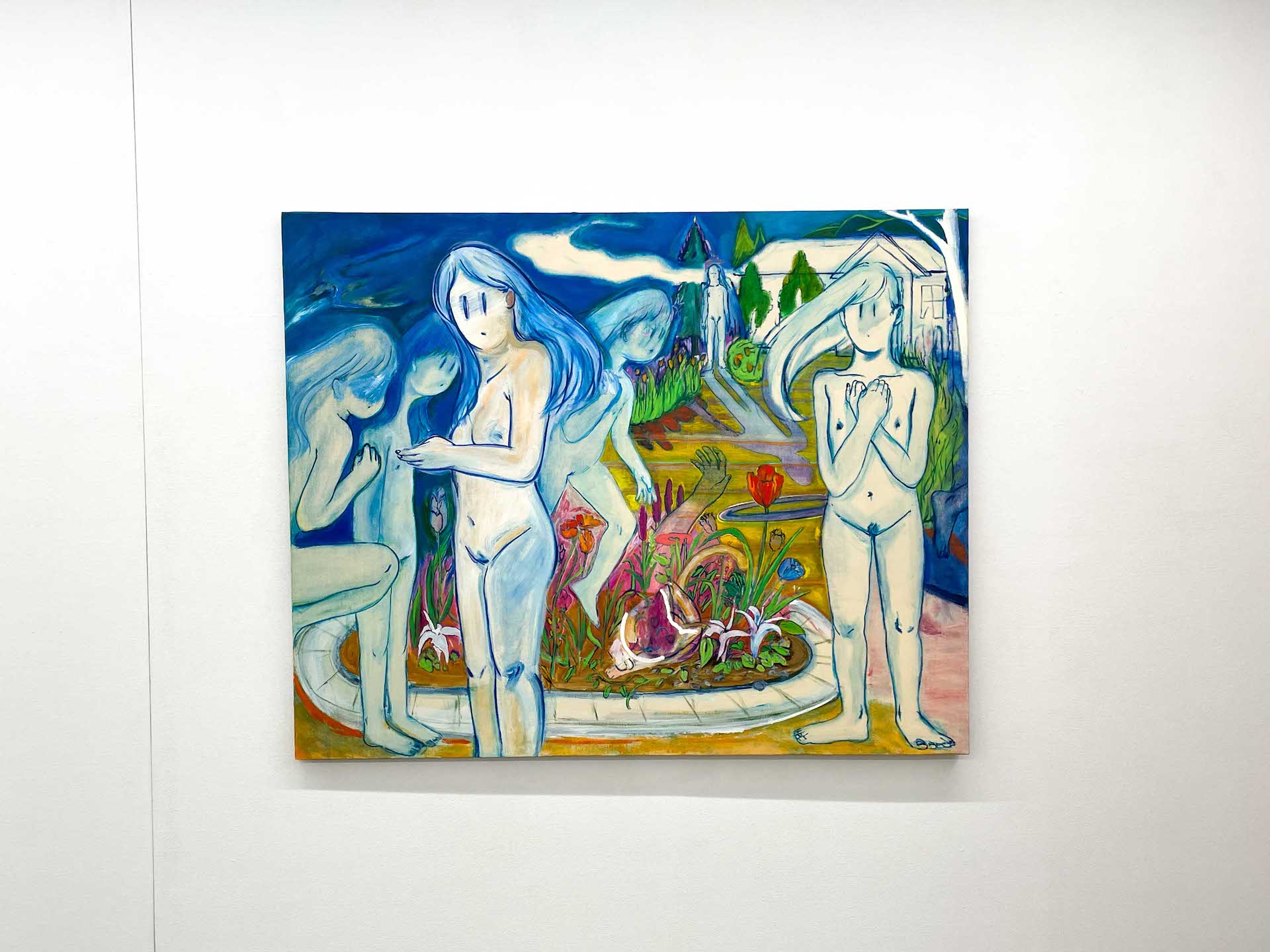 思い出したら 2022 130.3×162×3cm Oil on a canvas