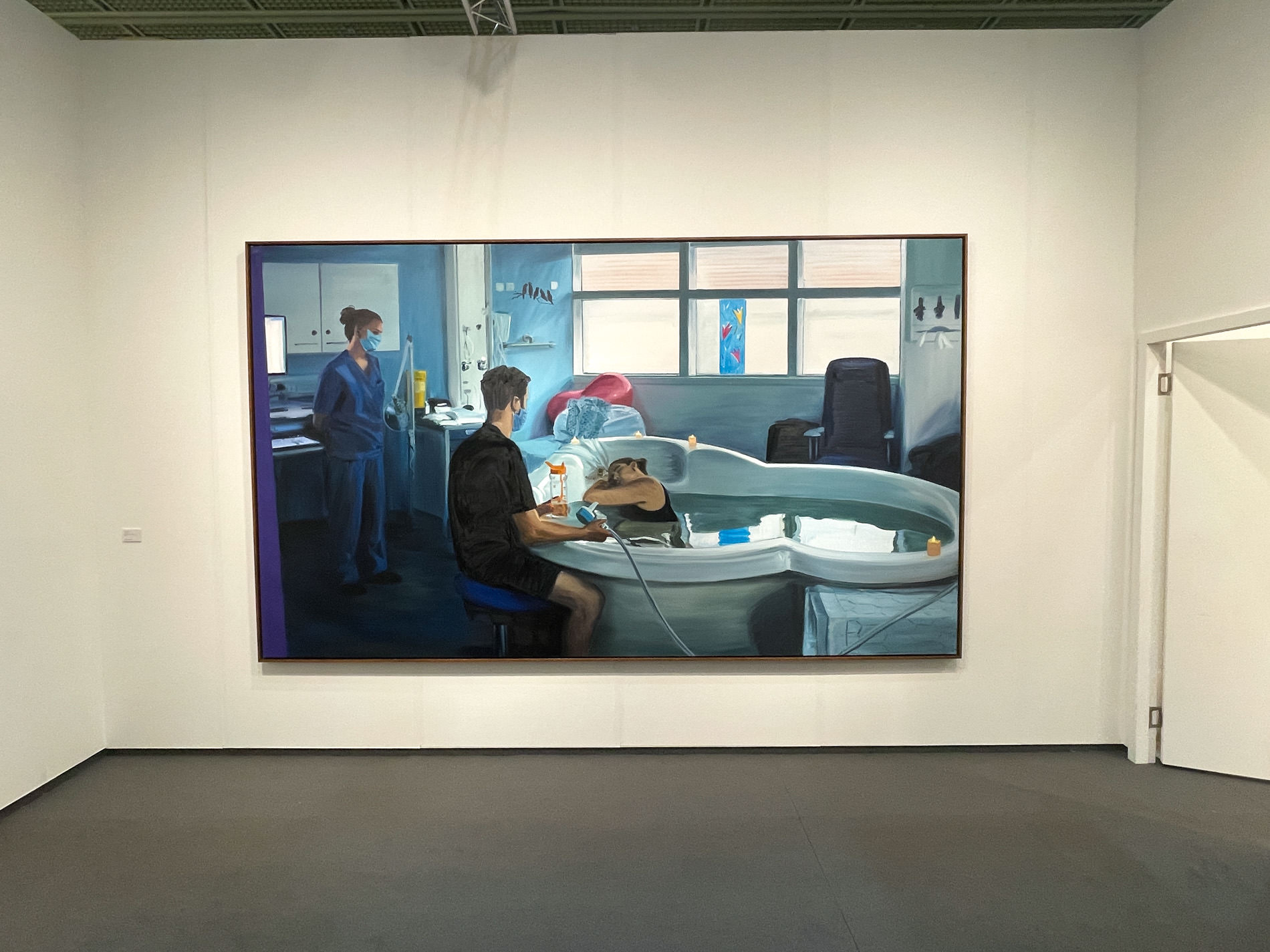 Caroline Walker《Birthing pool》2021〜Stephen Friedman Gallery