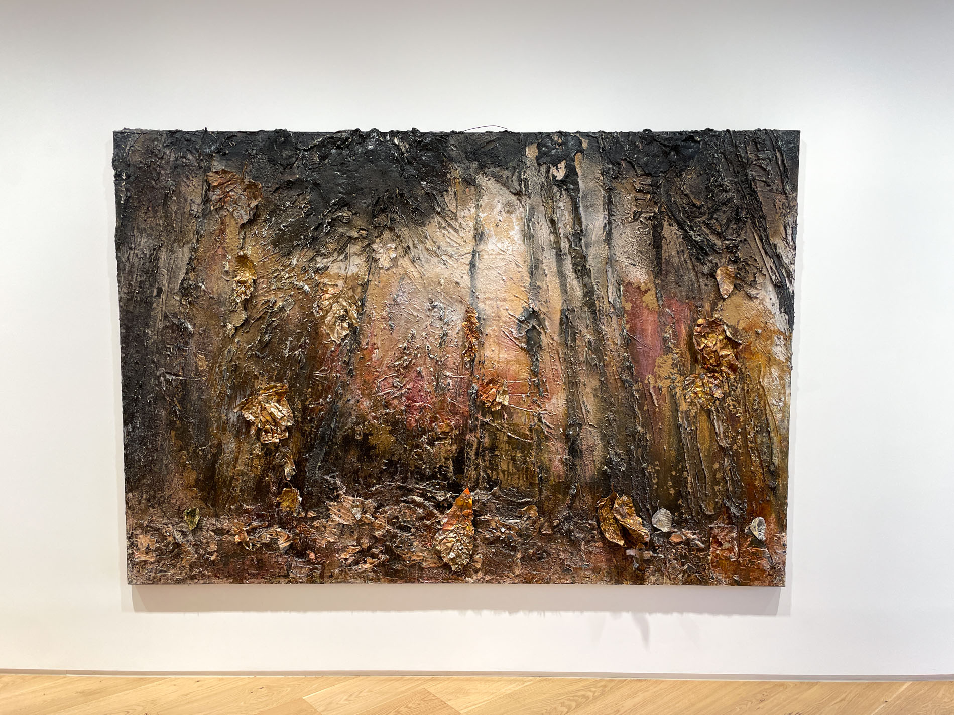 Anselm Kiefer《Wer jetzt kein Haus hat, baut sich keines mehr 》2022