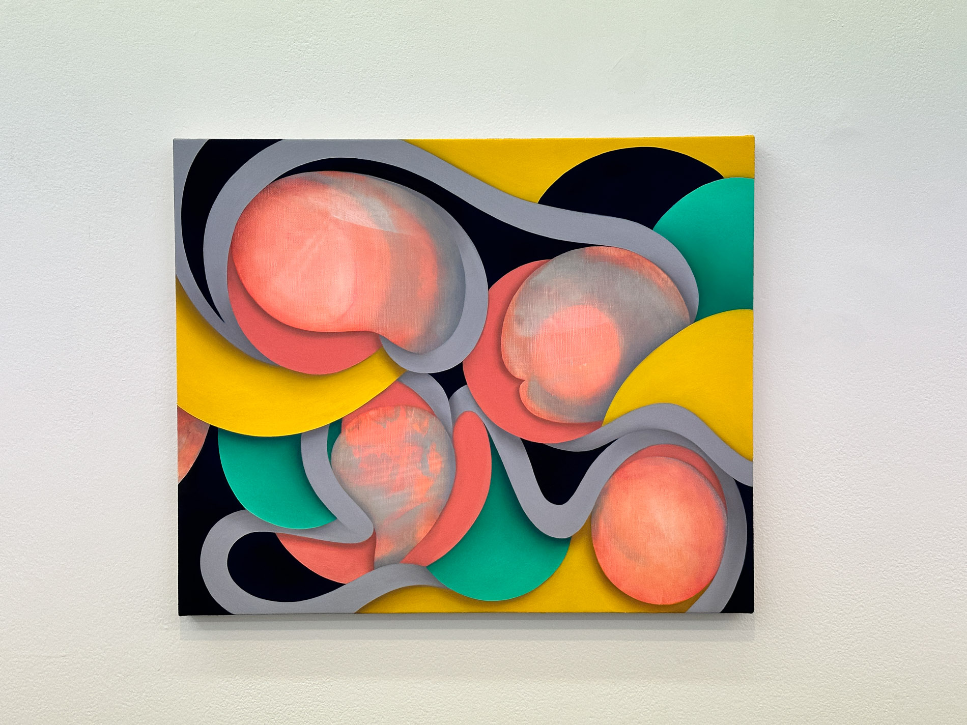 Untitled 2022 Oil on linen 48.3 x 58.4 x 2.5cm