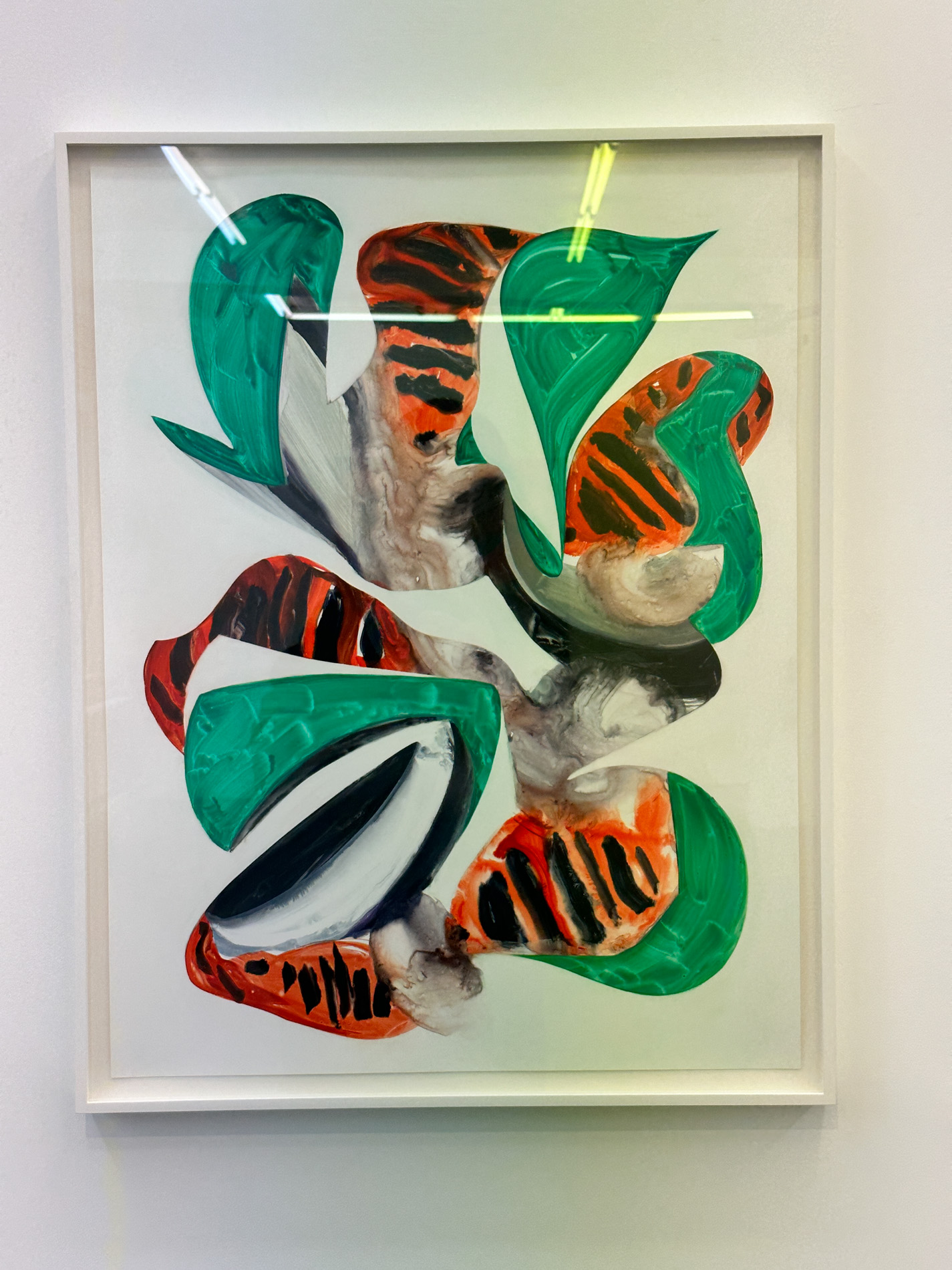 Untitled 2022 Watercolour on paper 66 x 50.8cm, unframed 70.5 x 55.3 x 3.2cm,framed