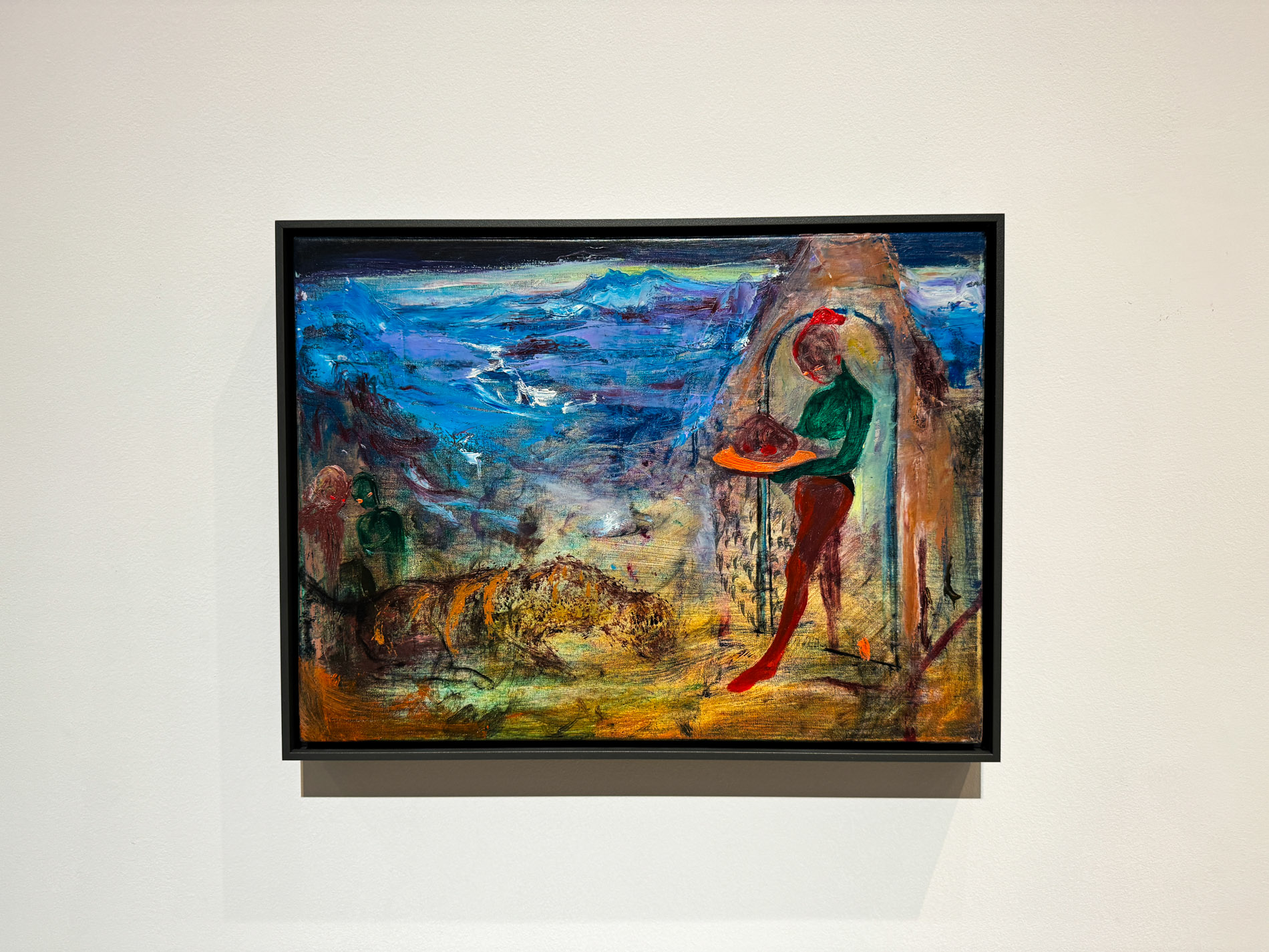 Rao Fu《獻祭》Sacrifice, 2023 Oil on canvas 37 x 50 cm