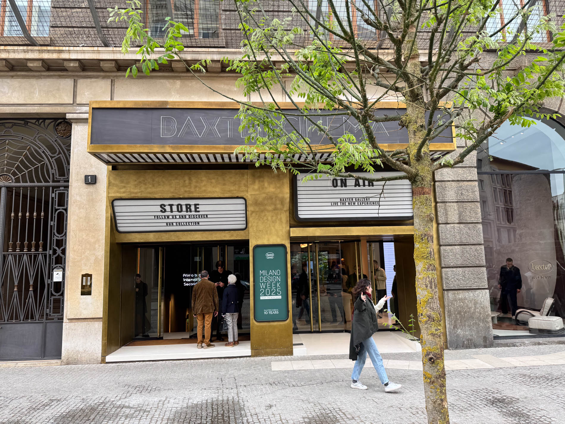 Baxter（バクスター）「New Baxter Mood」Baxter Cinema｜Milano Design Week 2025