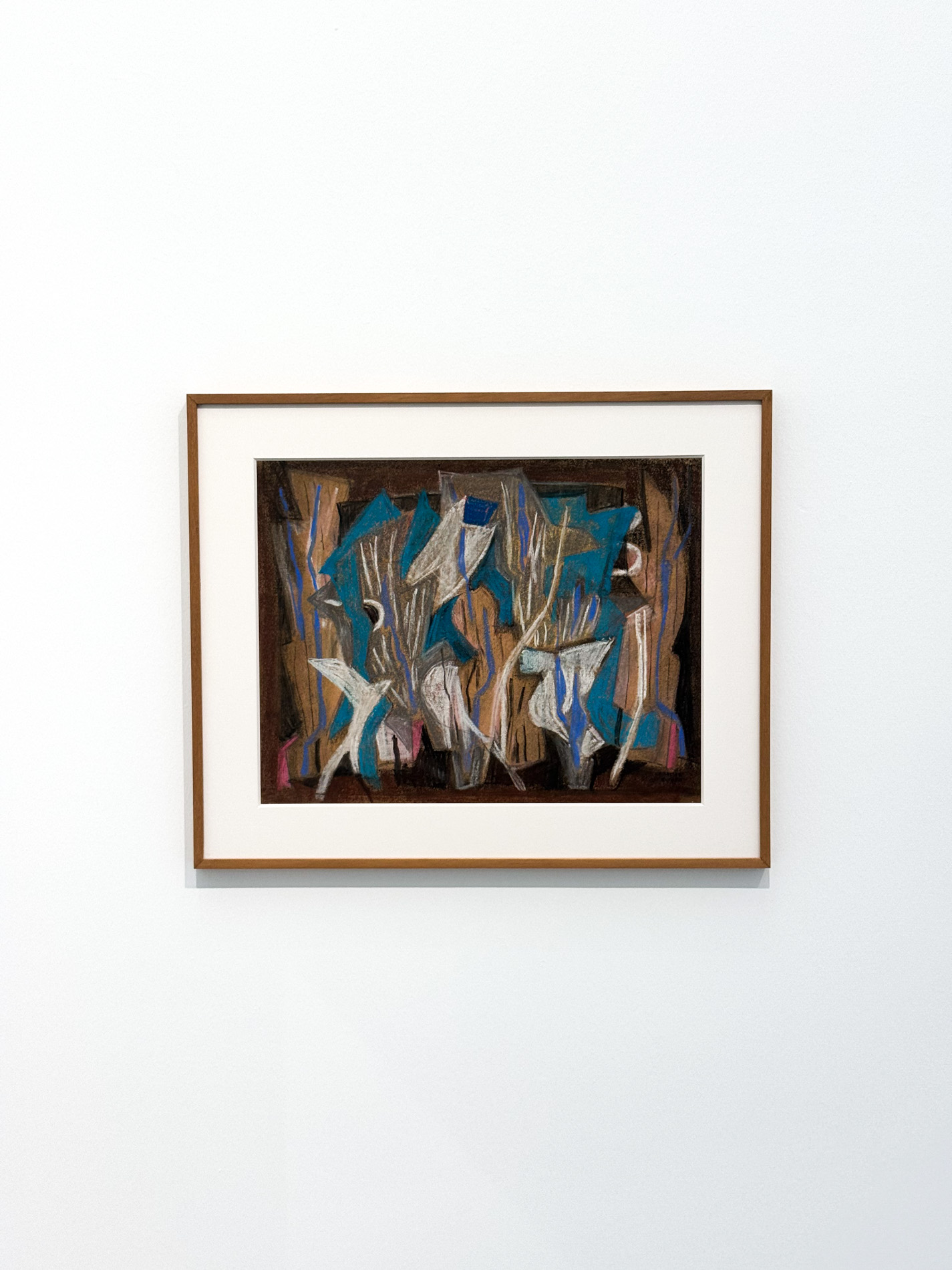 senza titolo, 1950 pencil and pastel on paper 33,5 x 48 cm