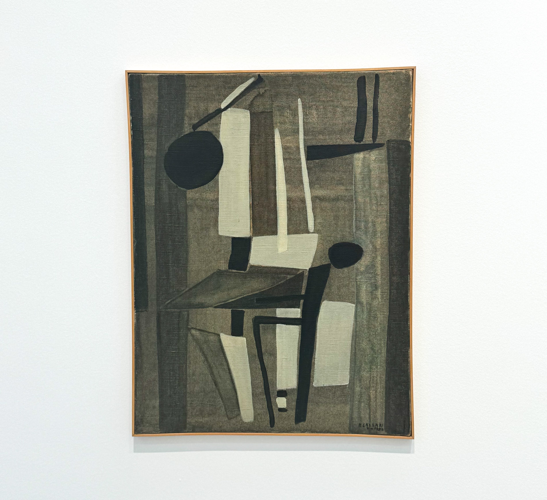 forme, 1952 oil on canvas 65 x 50 cm